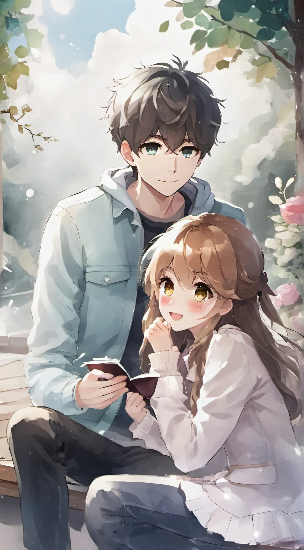 ai character: Ash background