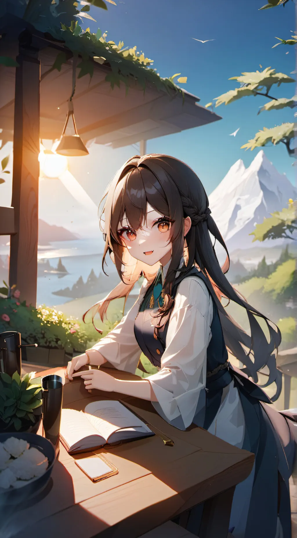 ai character: niko background