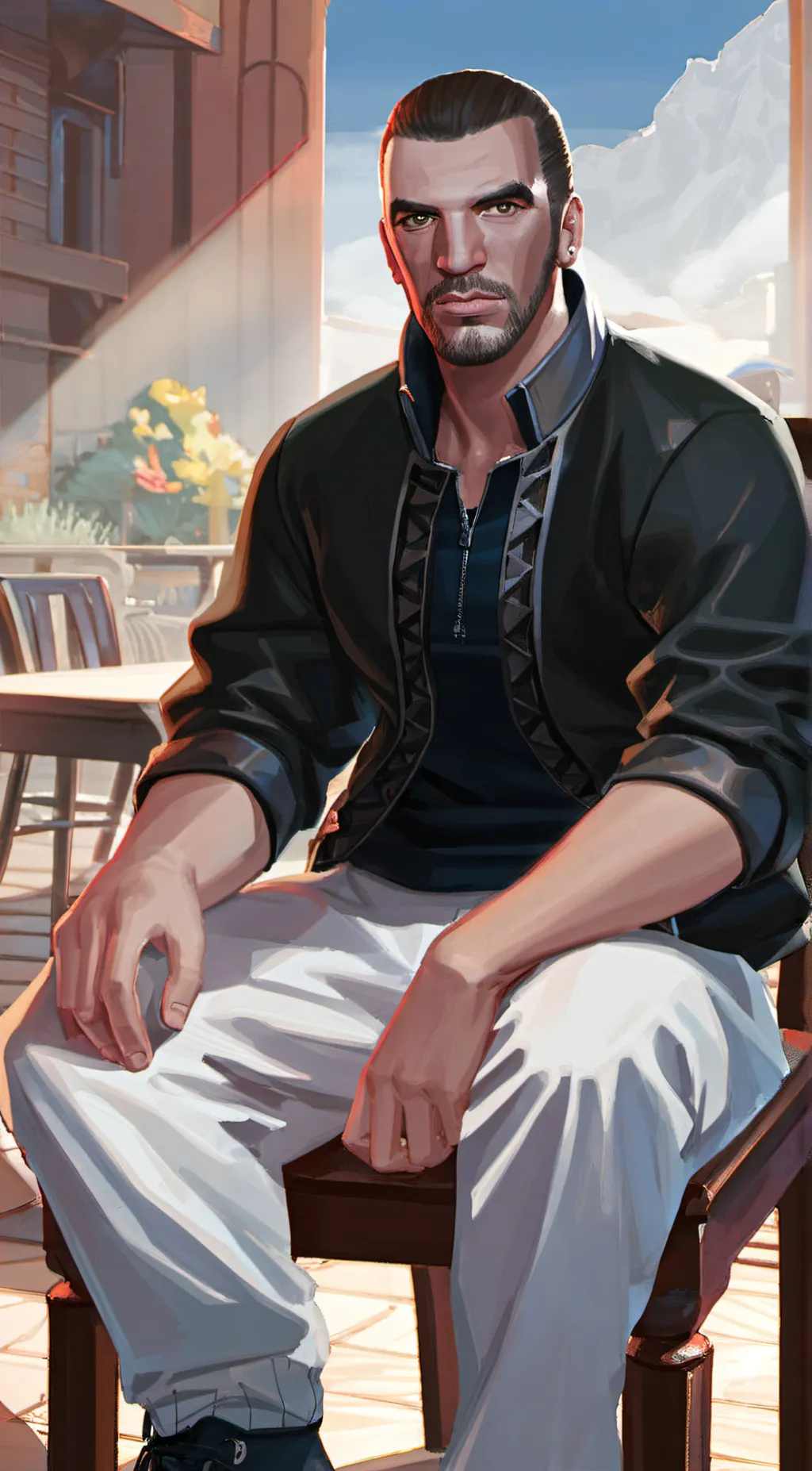 ai character: Bujar background
