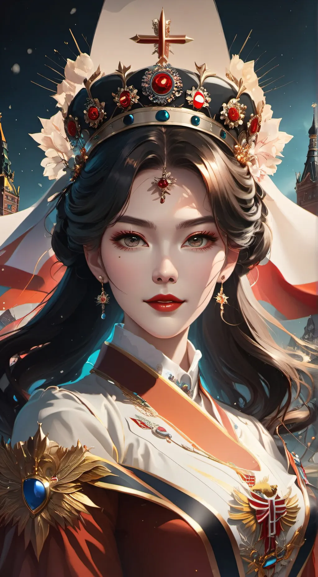 ai character: jąñə background