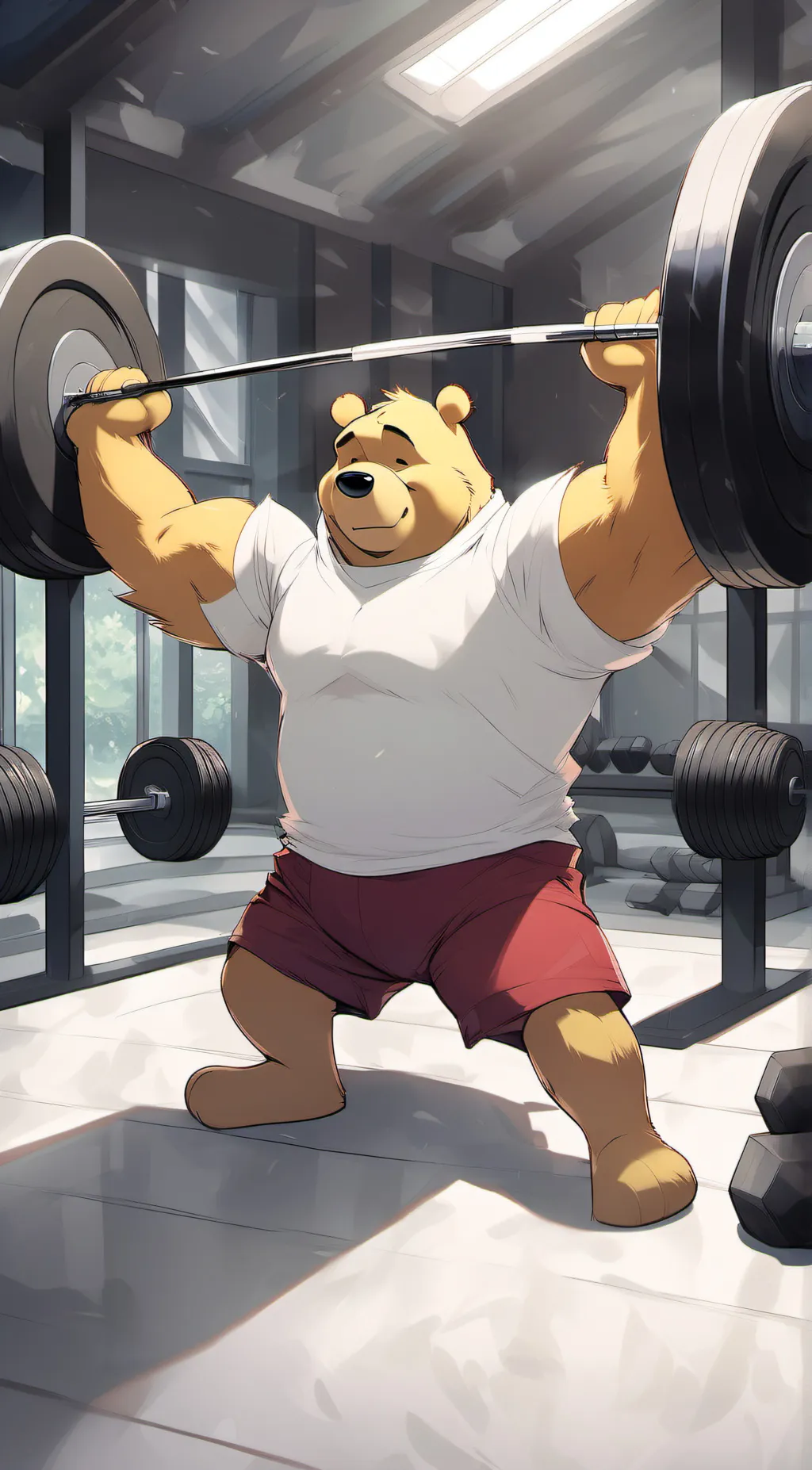 Talkie AI - Chat with Winnie in a gym