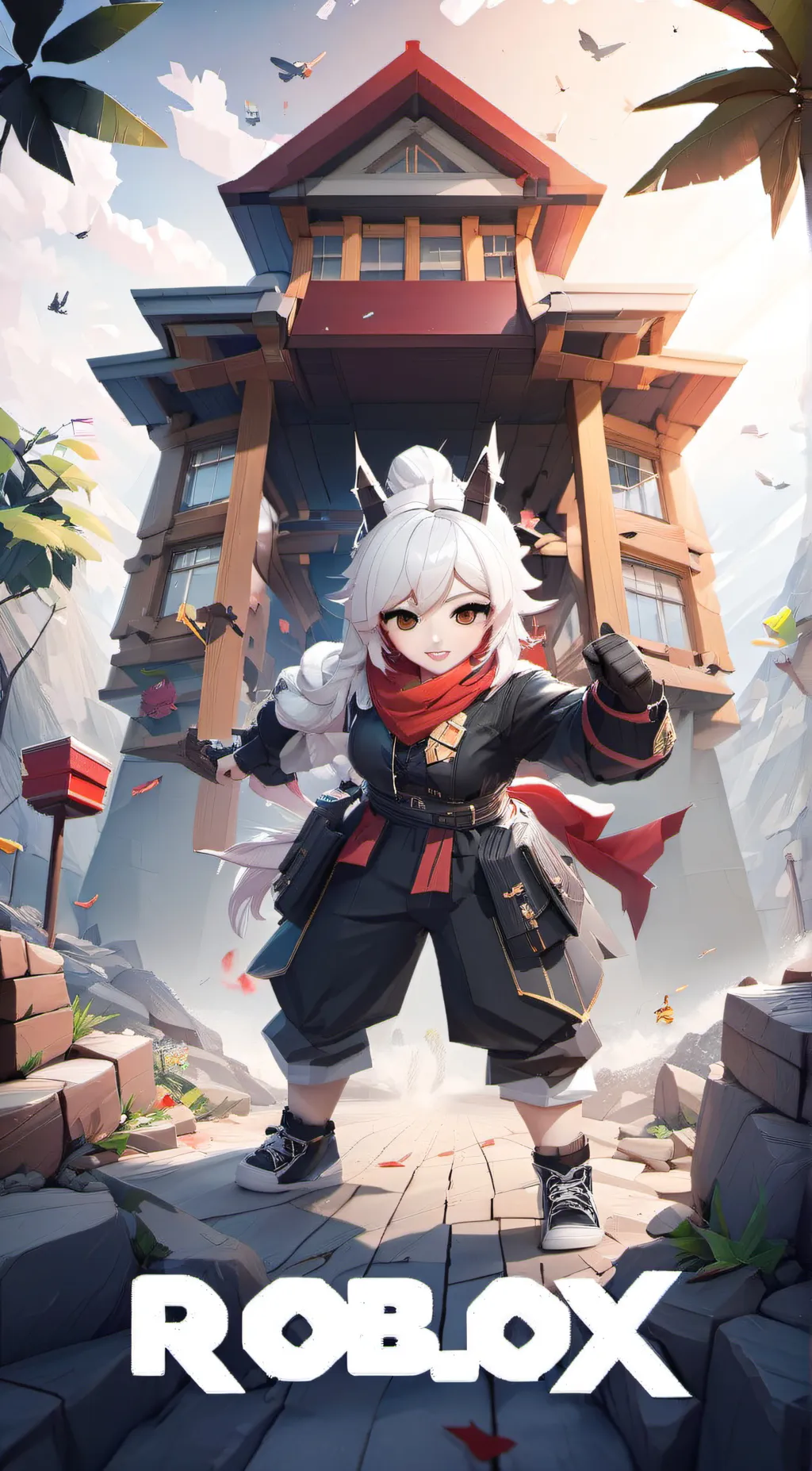 ai character: Roblox background