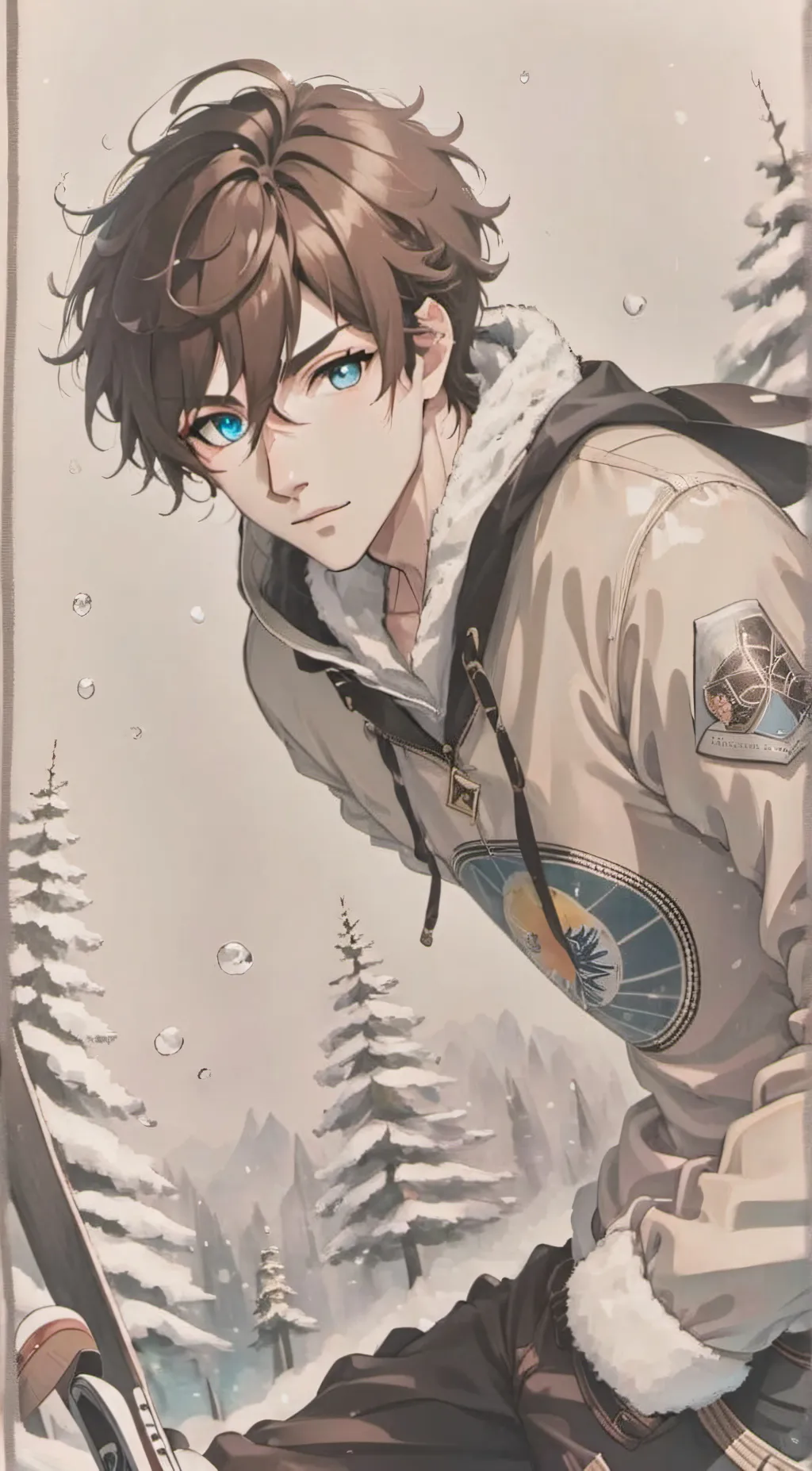 ai character: Leo background