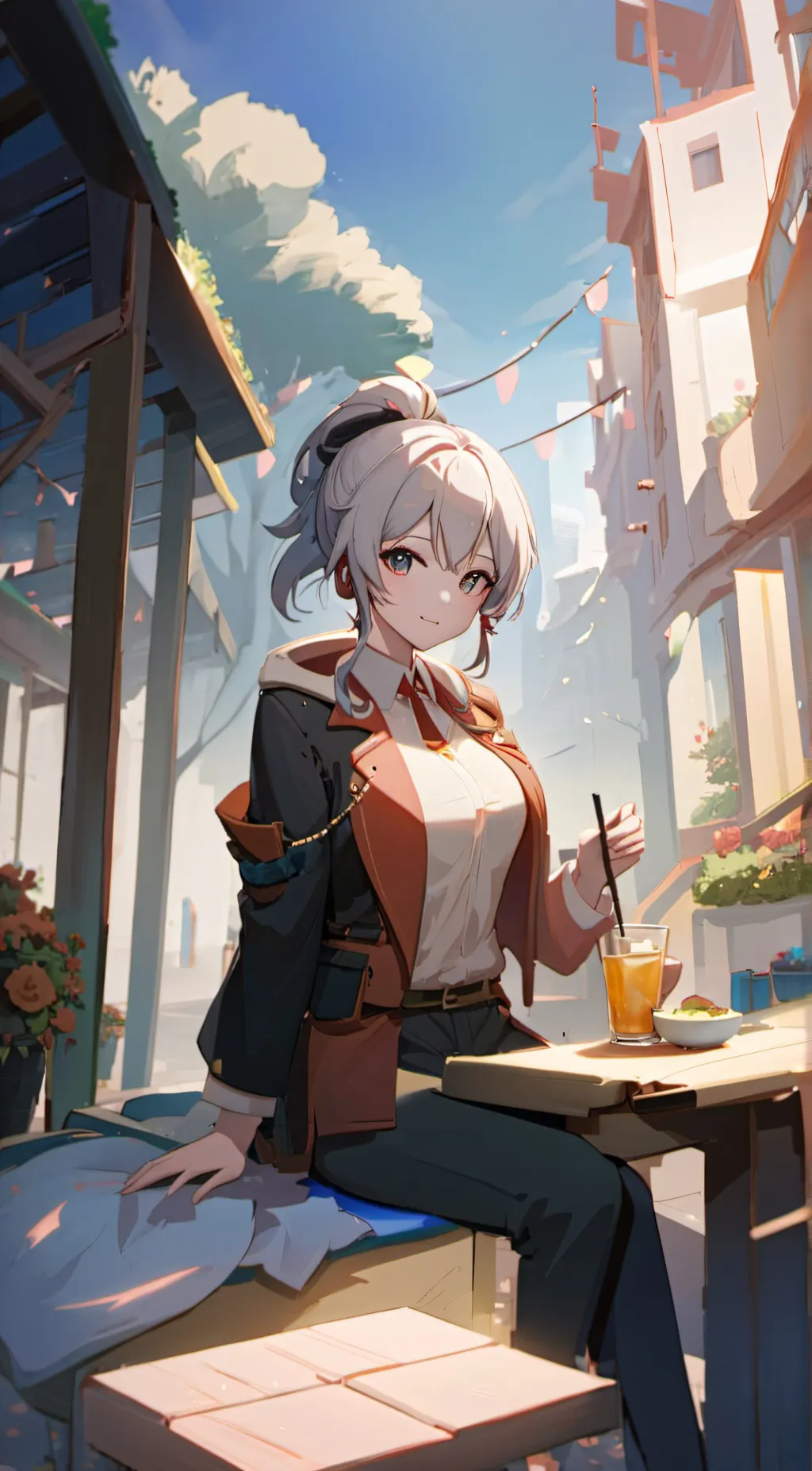 ai character: Hatsuna background