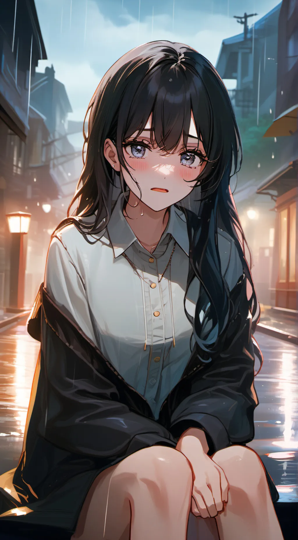 ai character: Yumiko  background