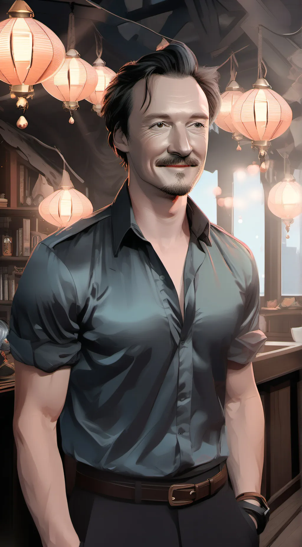 ai character: Remus lupin background