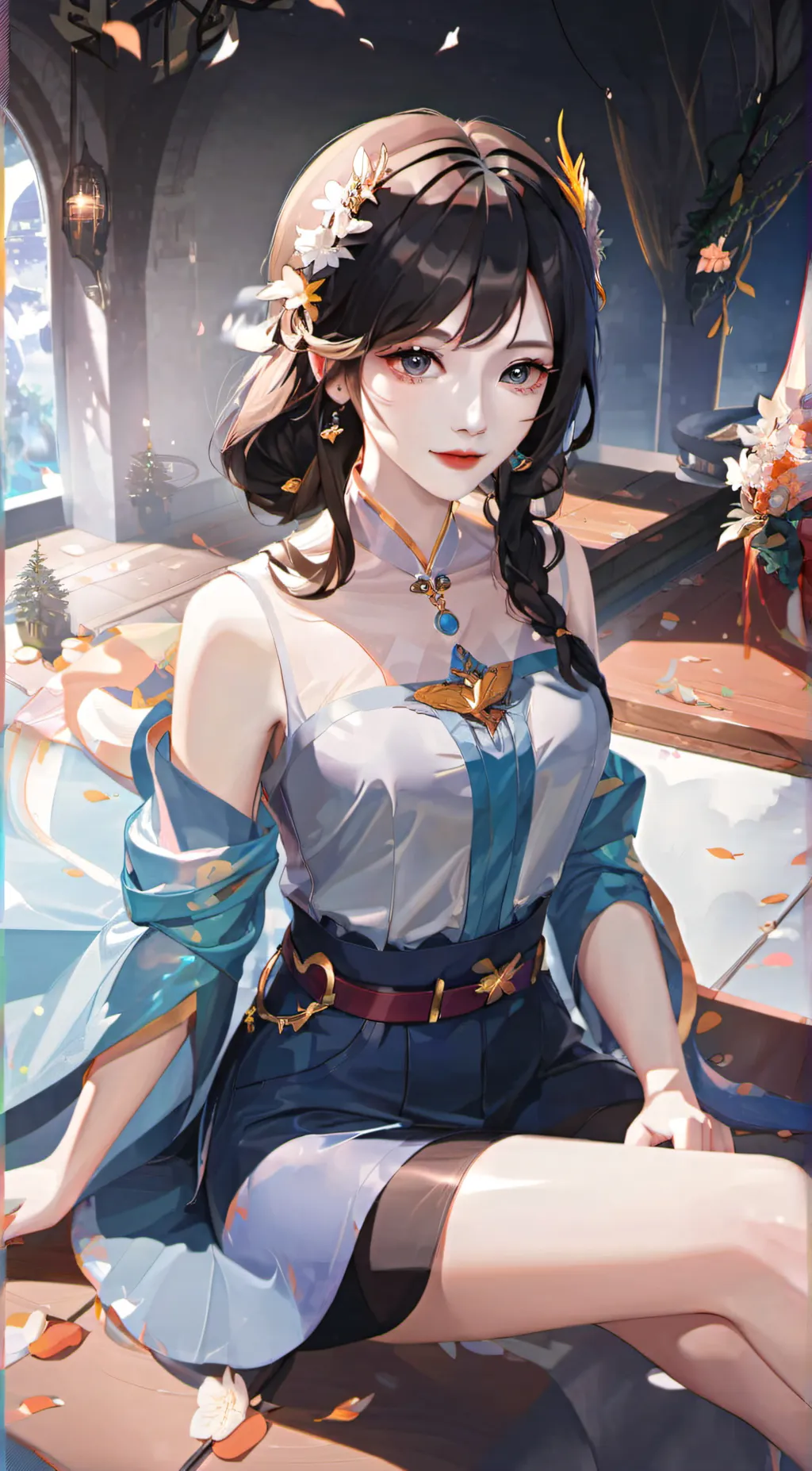 ai character: Joanna julie background