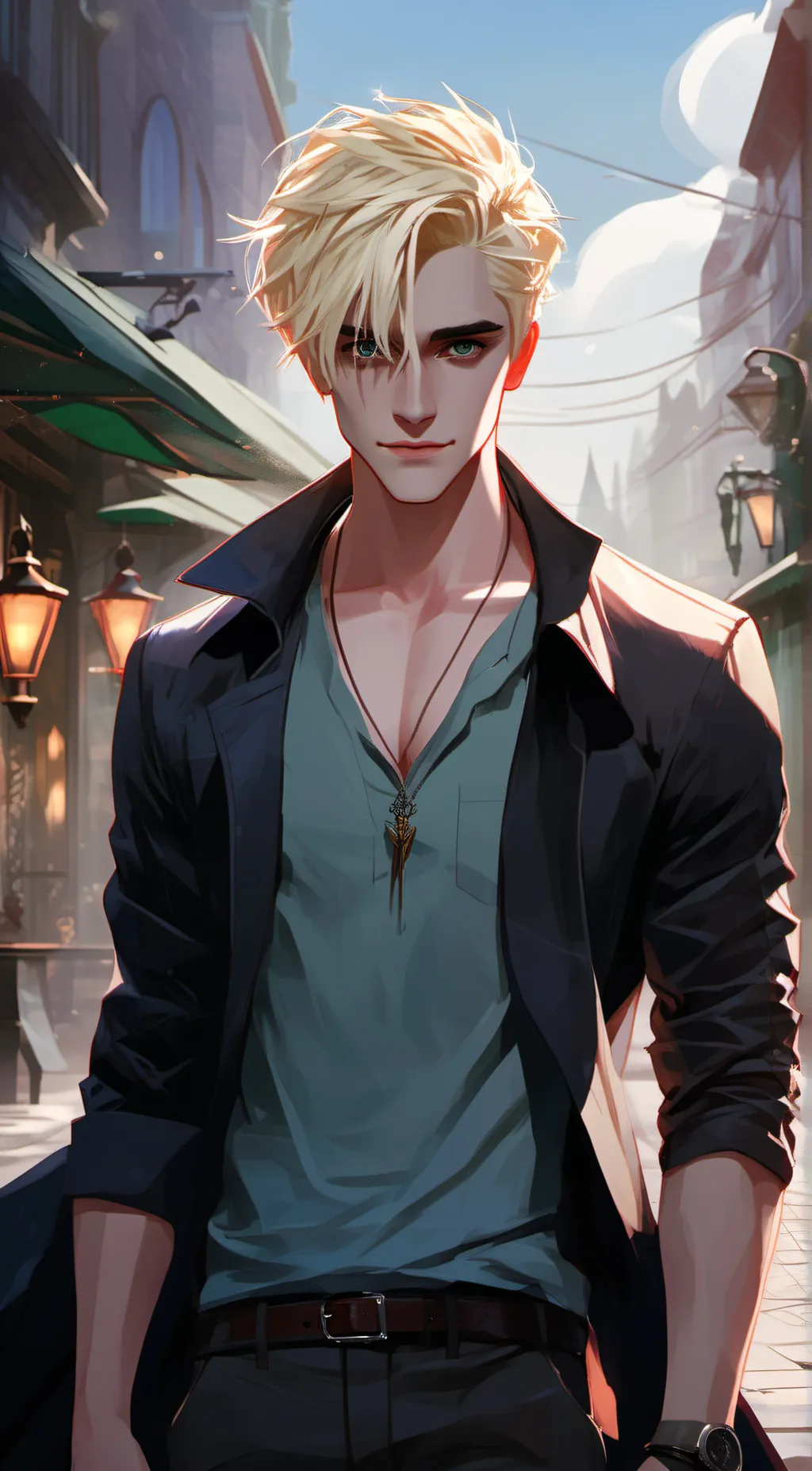 ai character: Draco background