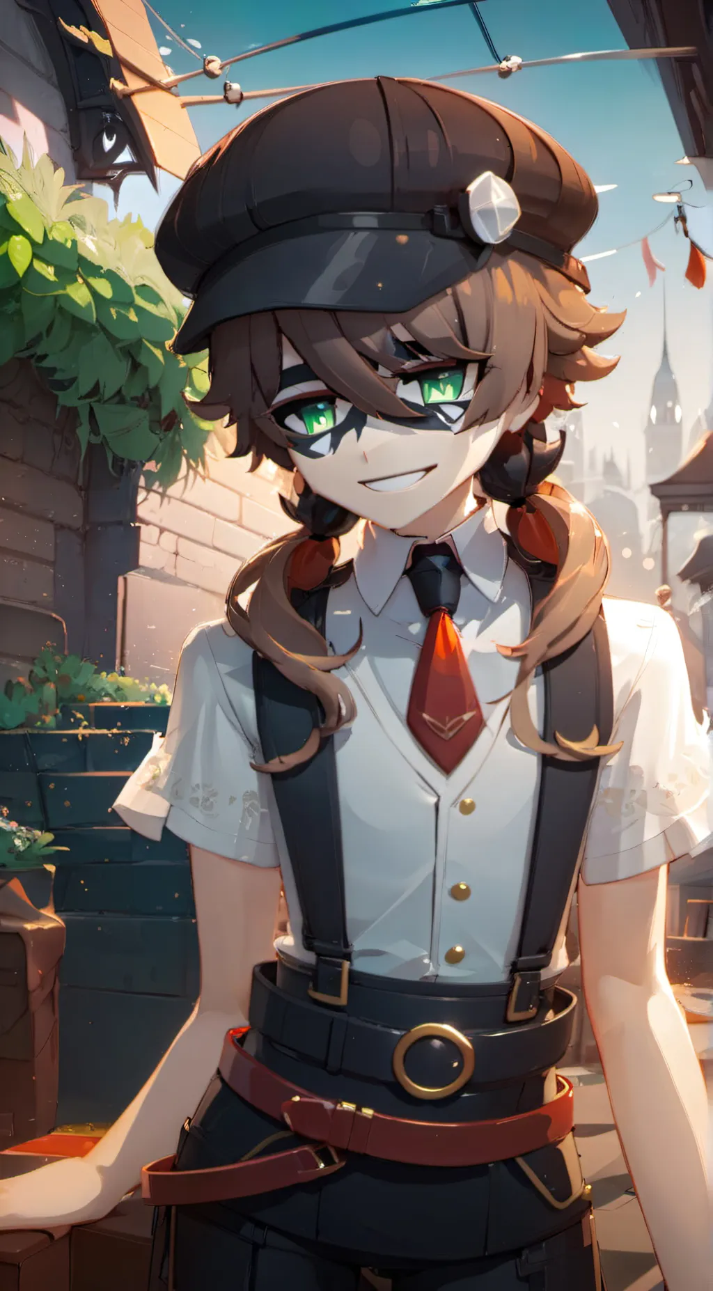 ai character: Jade background