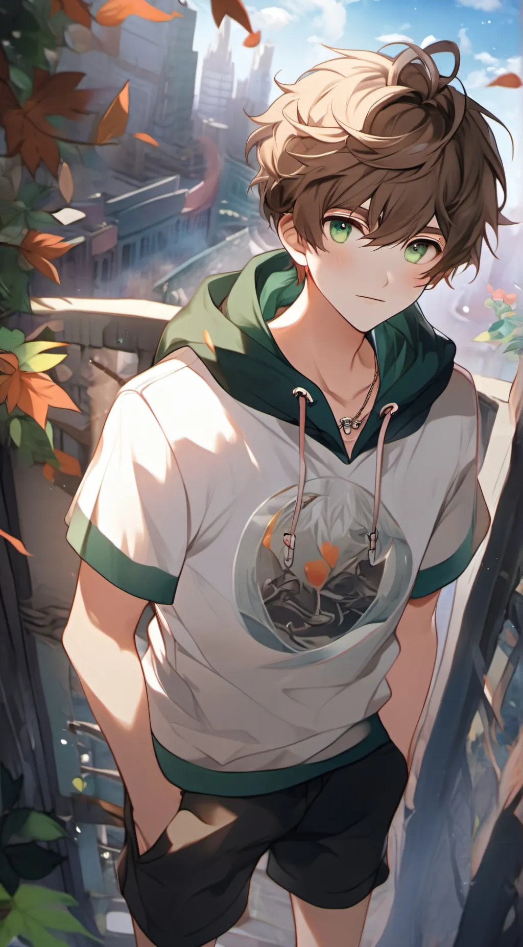 ai character: adam background
