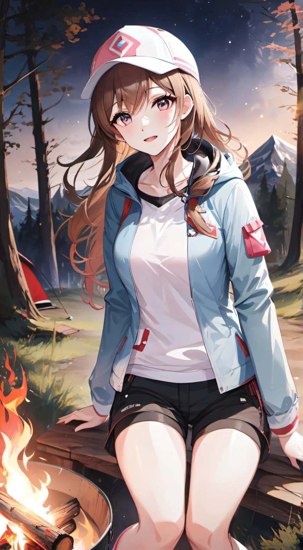 ai character: pige background