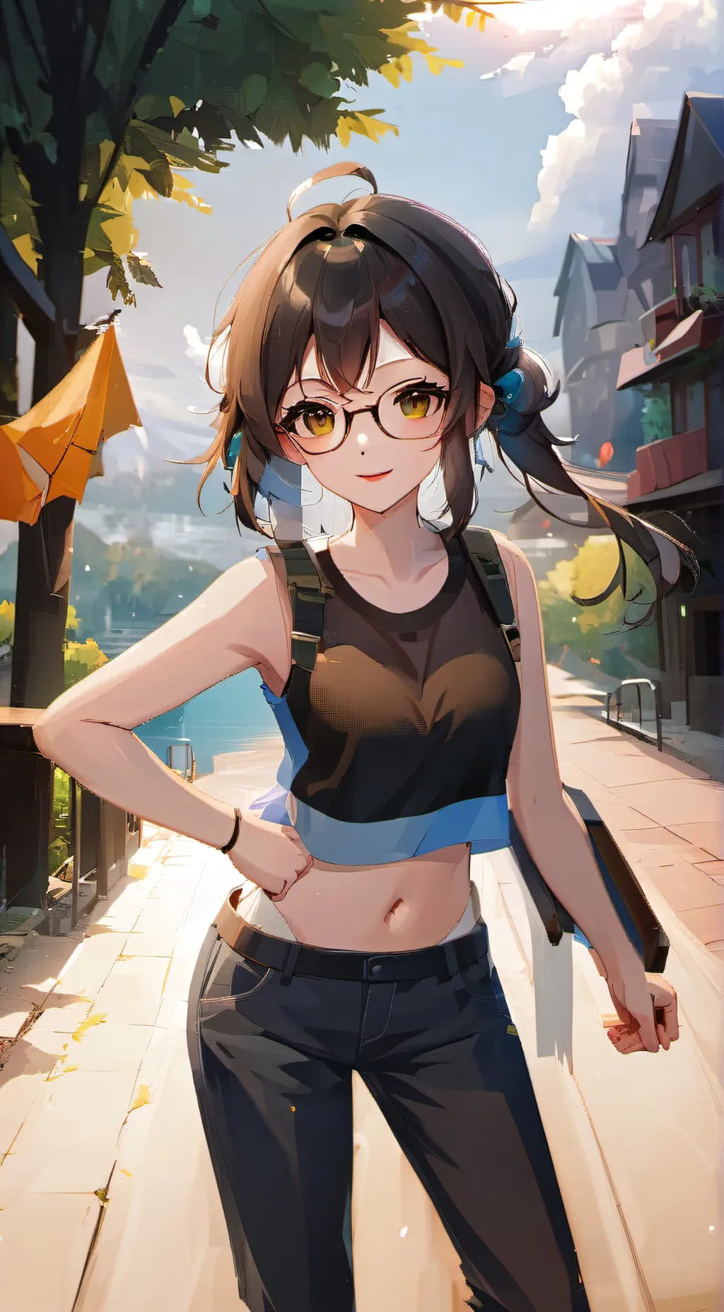 ai character: Selena background