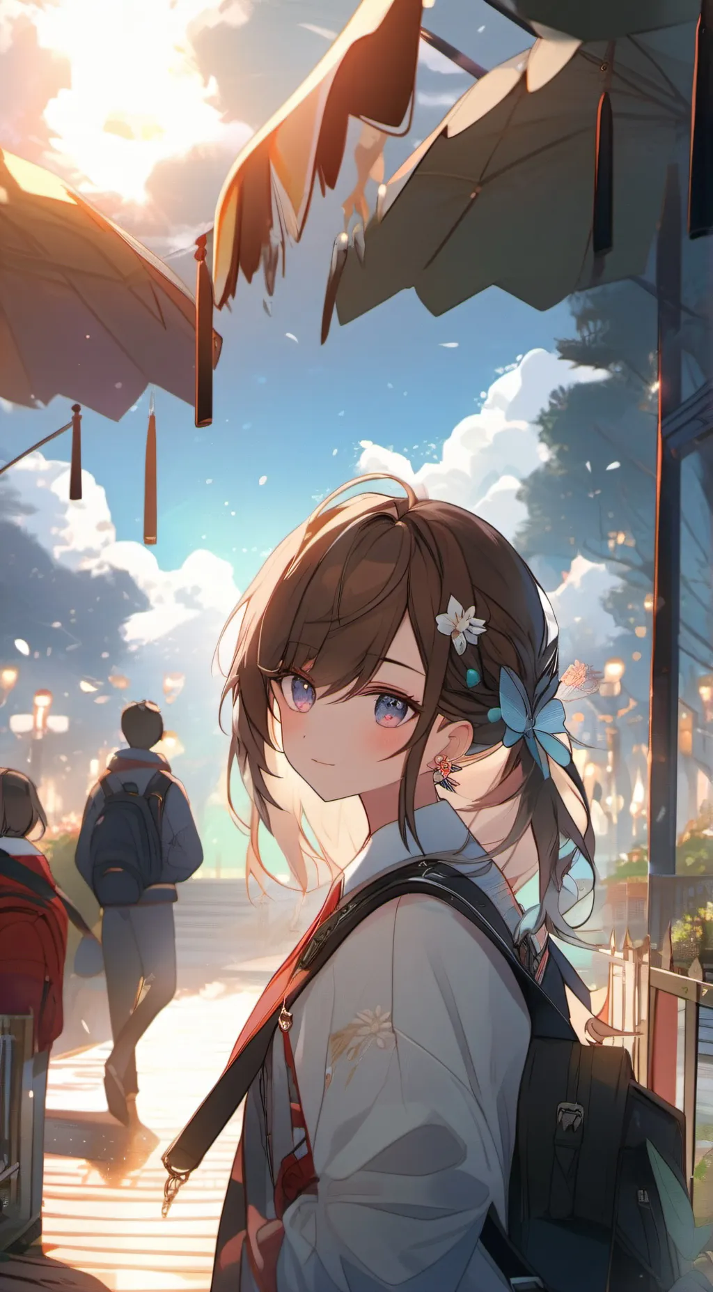 ai character: 😇Luna😇 background