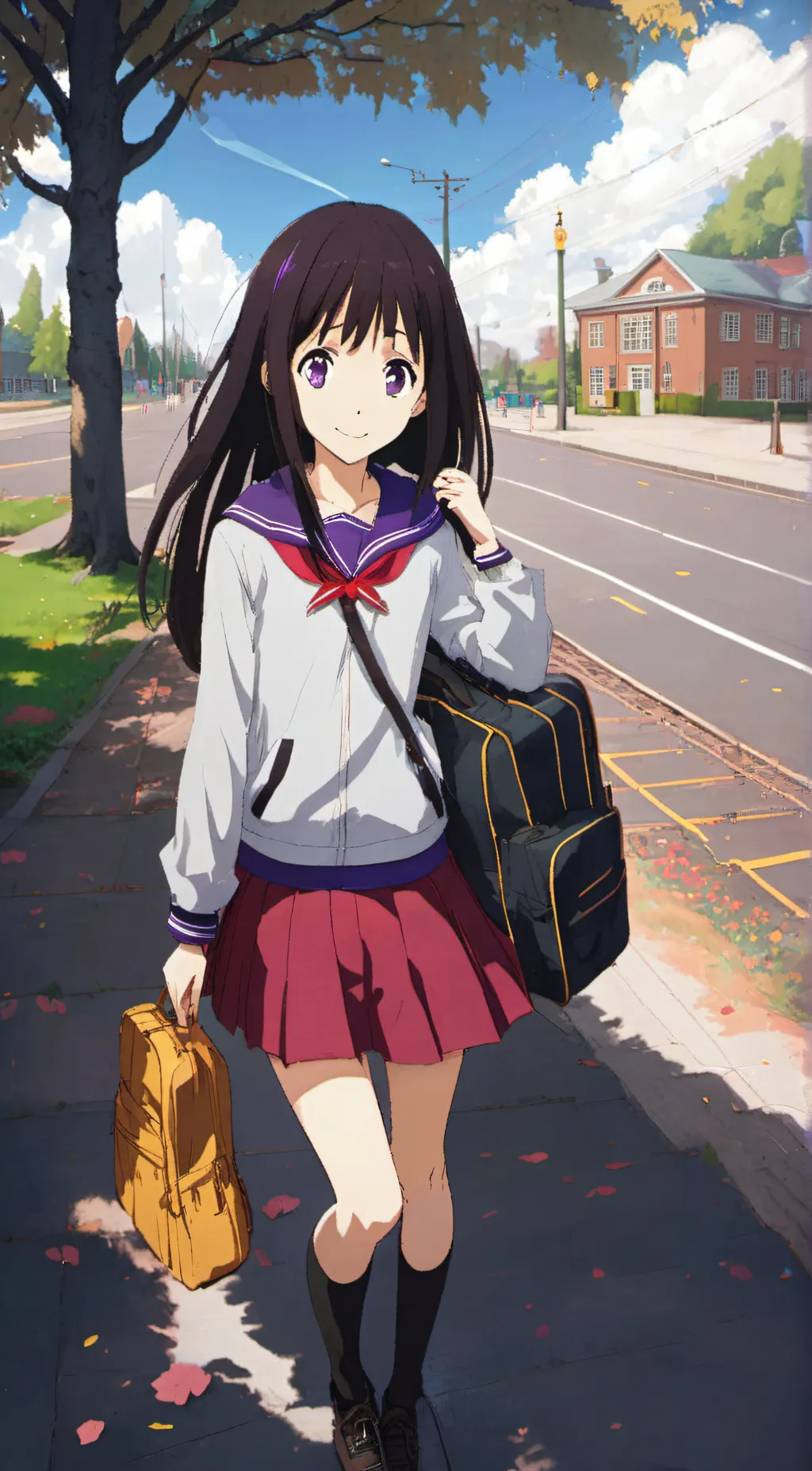 ai character: chitanda eru background