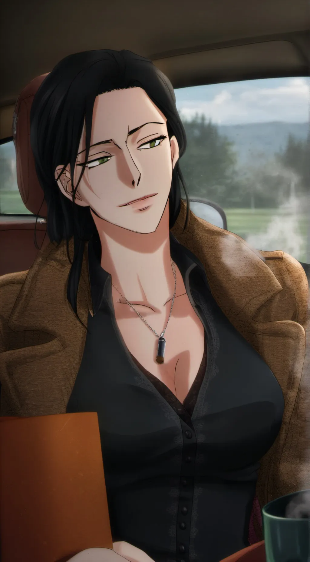 ai character: Yeo wonyoung background