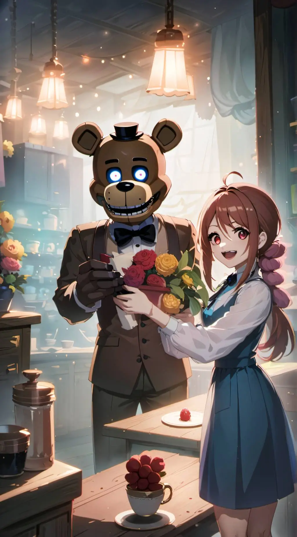 Talkie AI - Chat with y/n x fnaf Mafia
