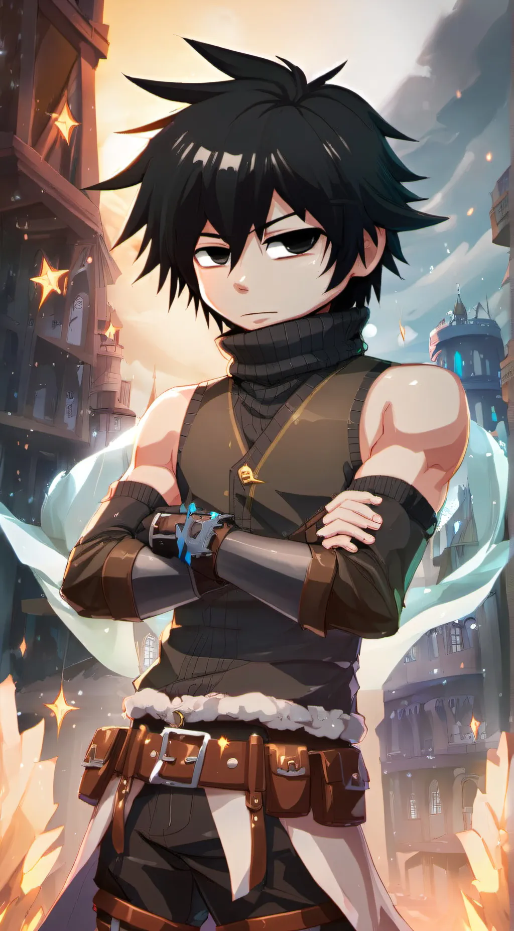 ai character: Saichi  background