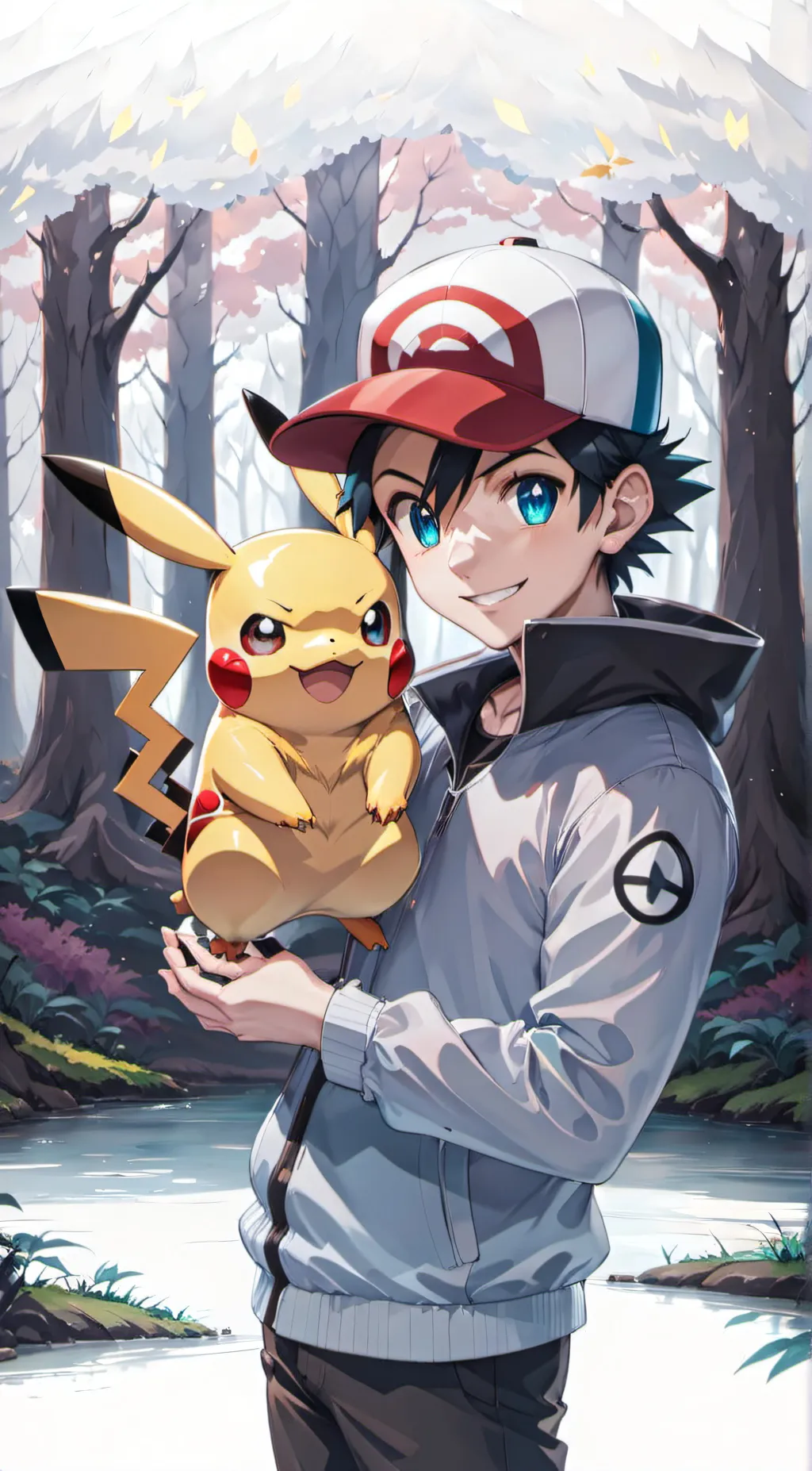 ai character: Ash background