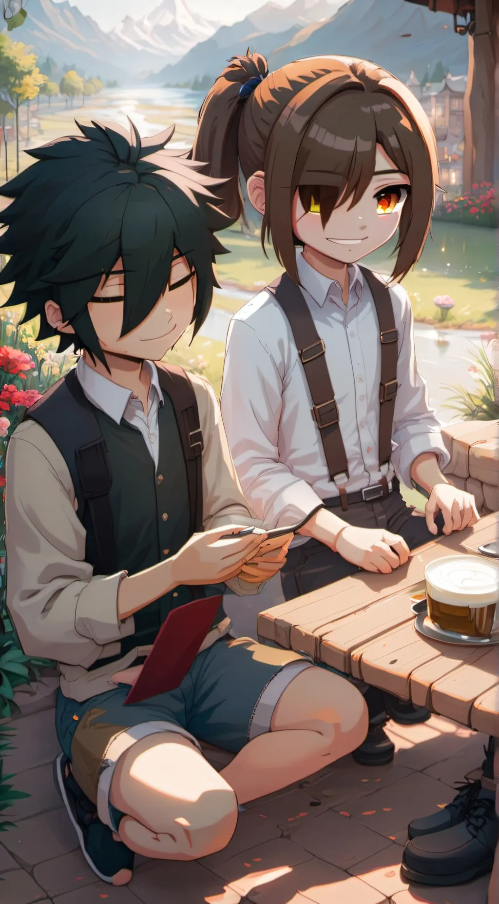 ai character: Arief background