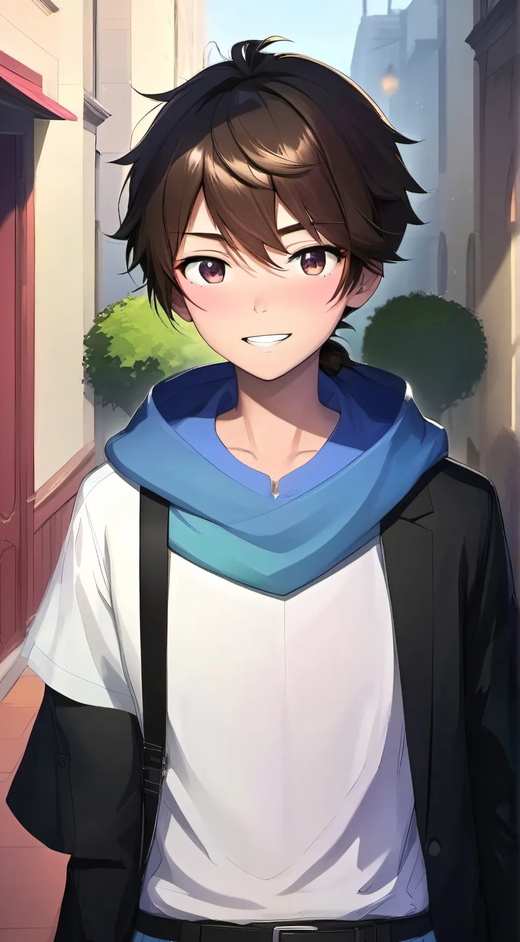 ai character: Adam background