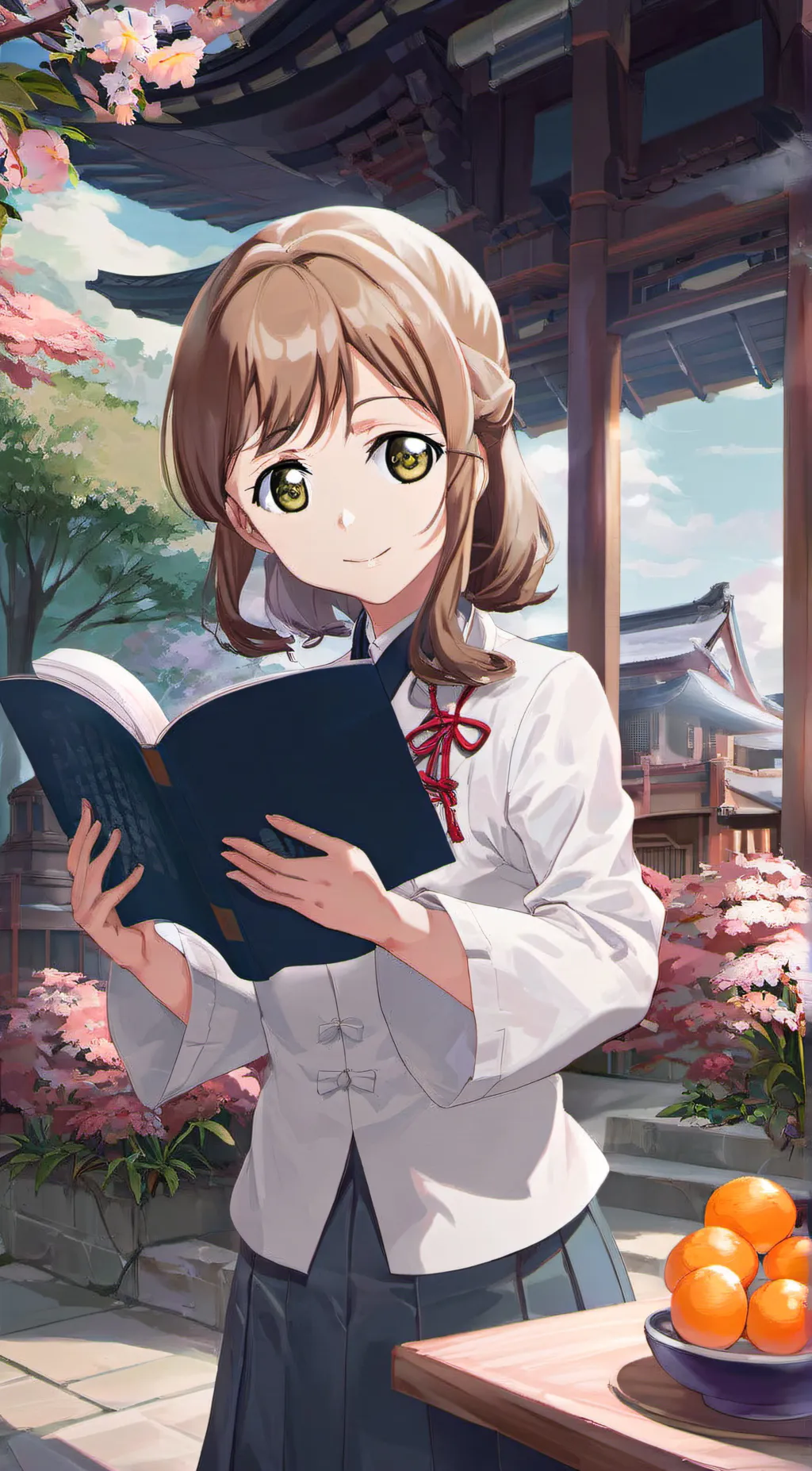ai character: Hanamaru Kunikida background