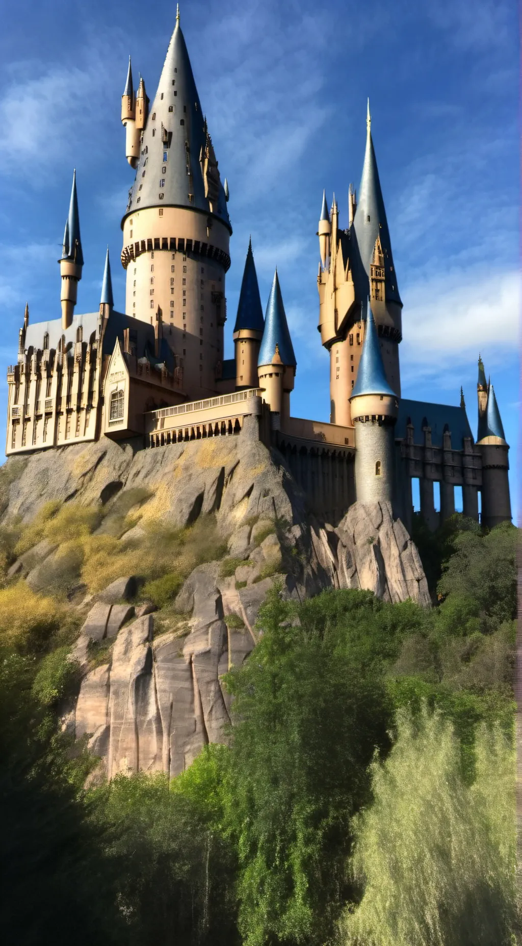 ai character: Hogwarts background