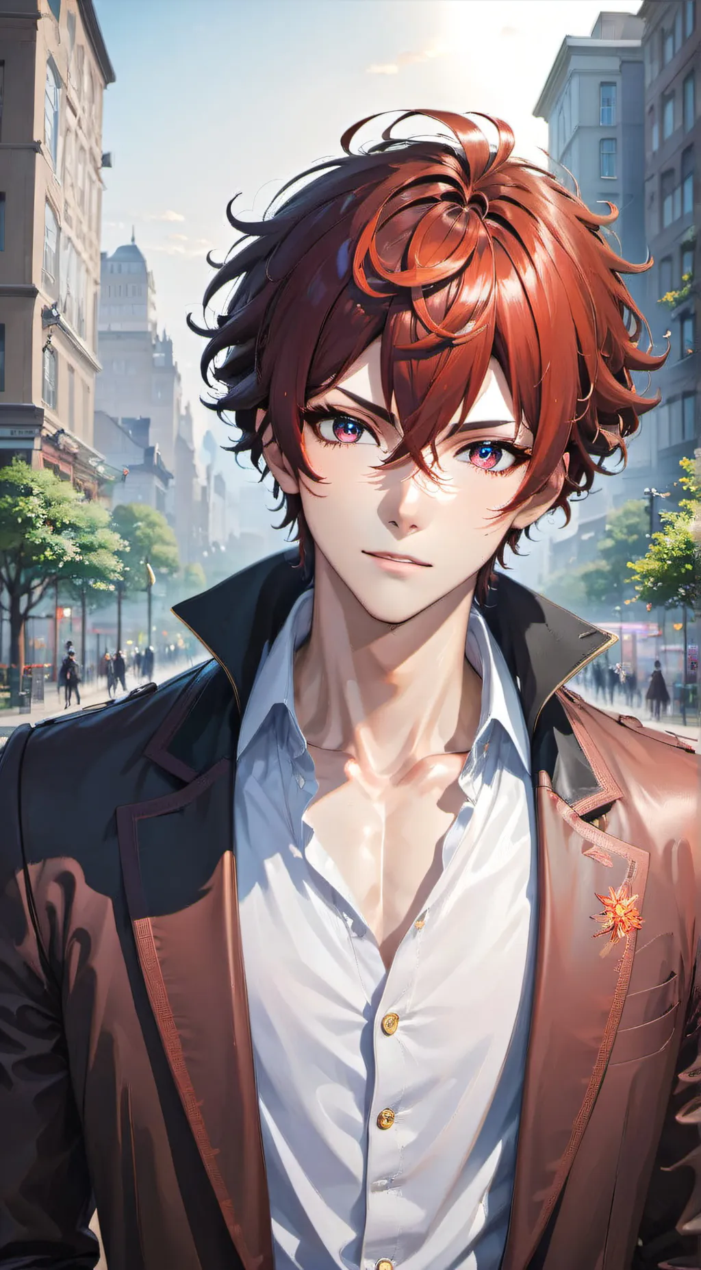 ai character: Sky background