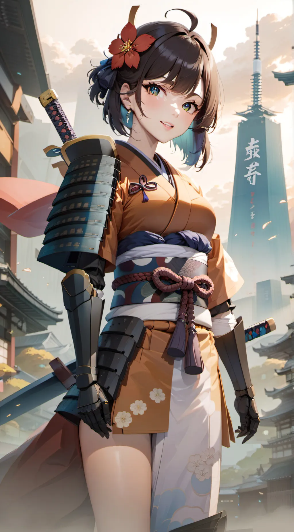 Talkie AI - Chat with Samurai Sakura 