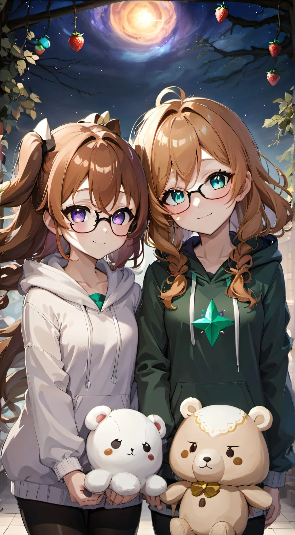 ai character: Jas and Lau background