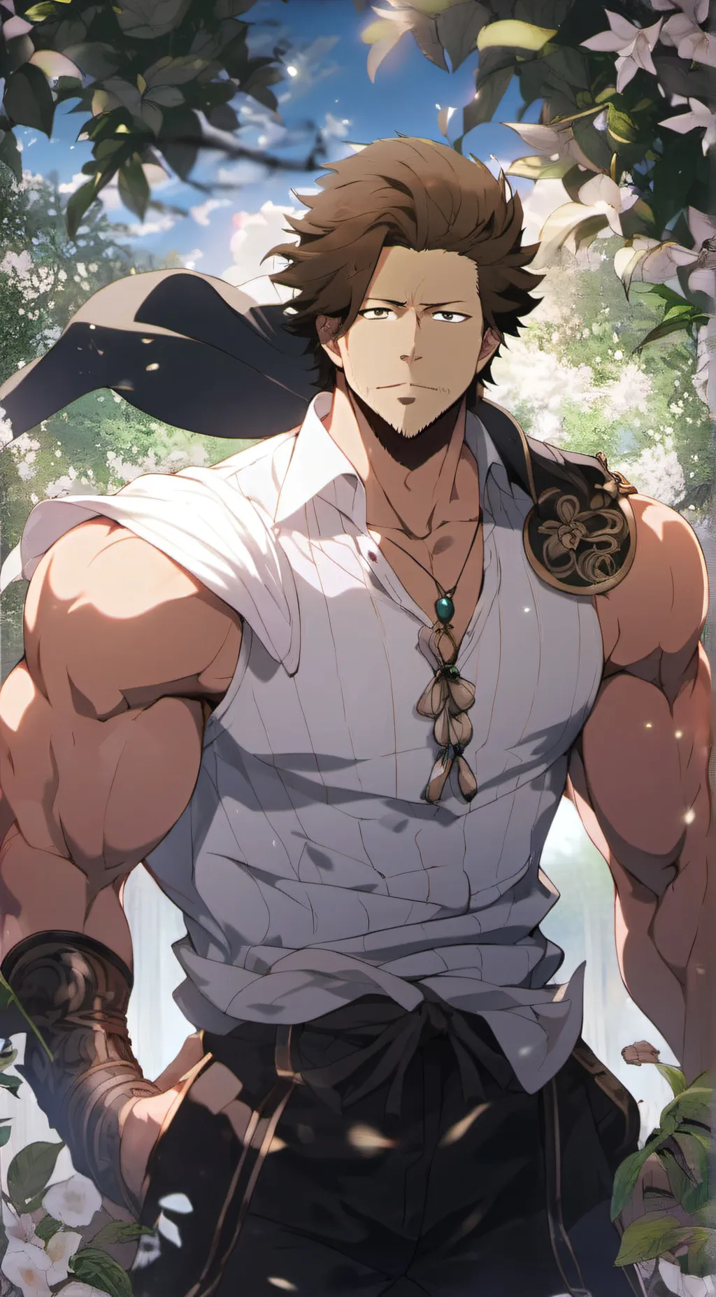 ai character: Yami  background