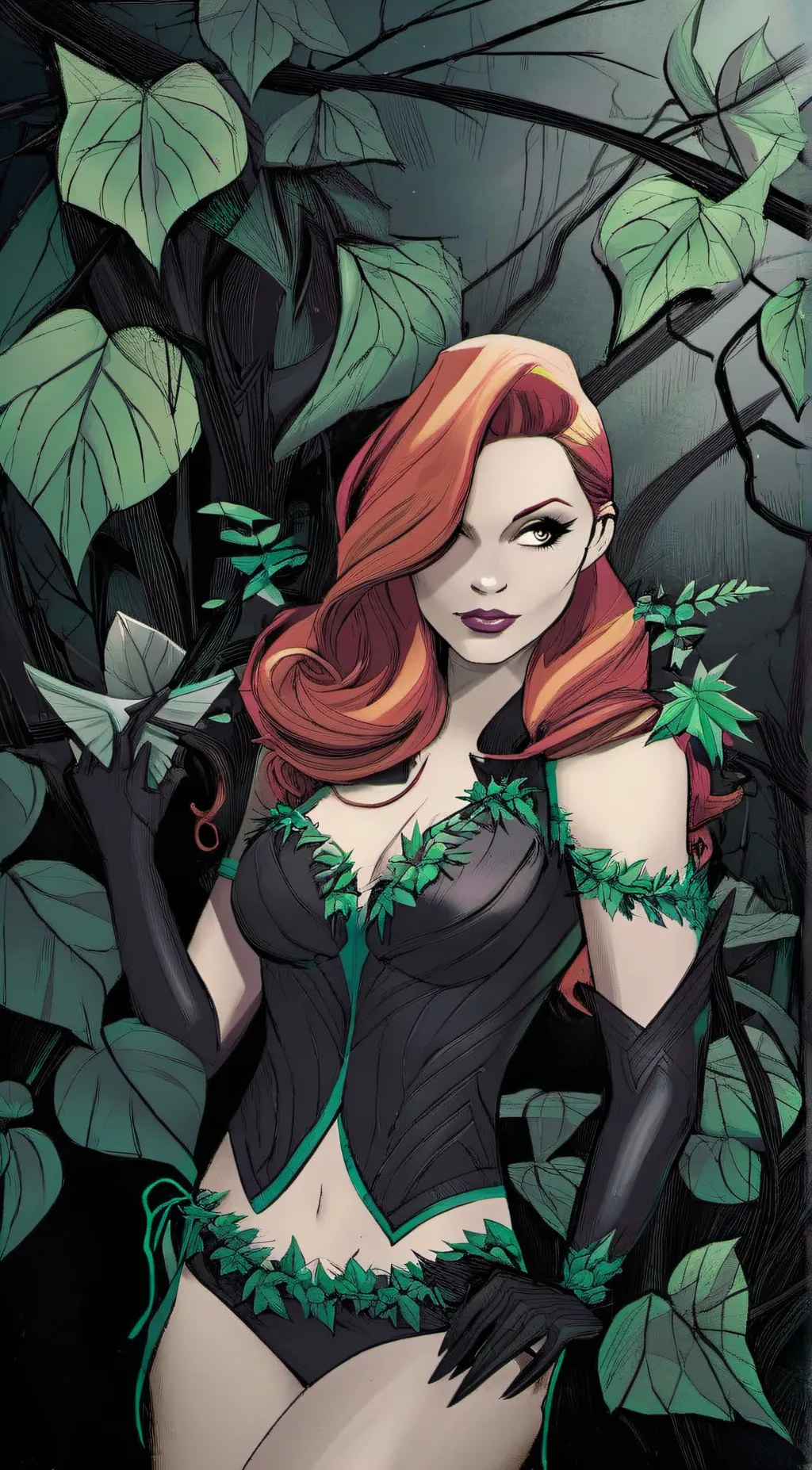 ai character: Poison Ivy background