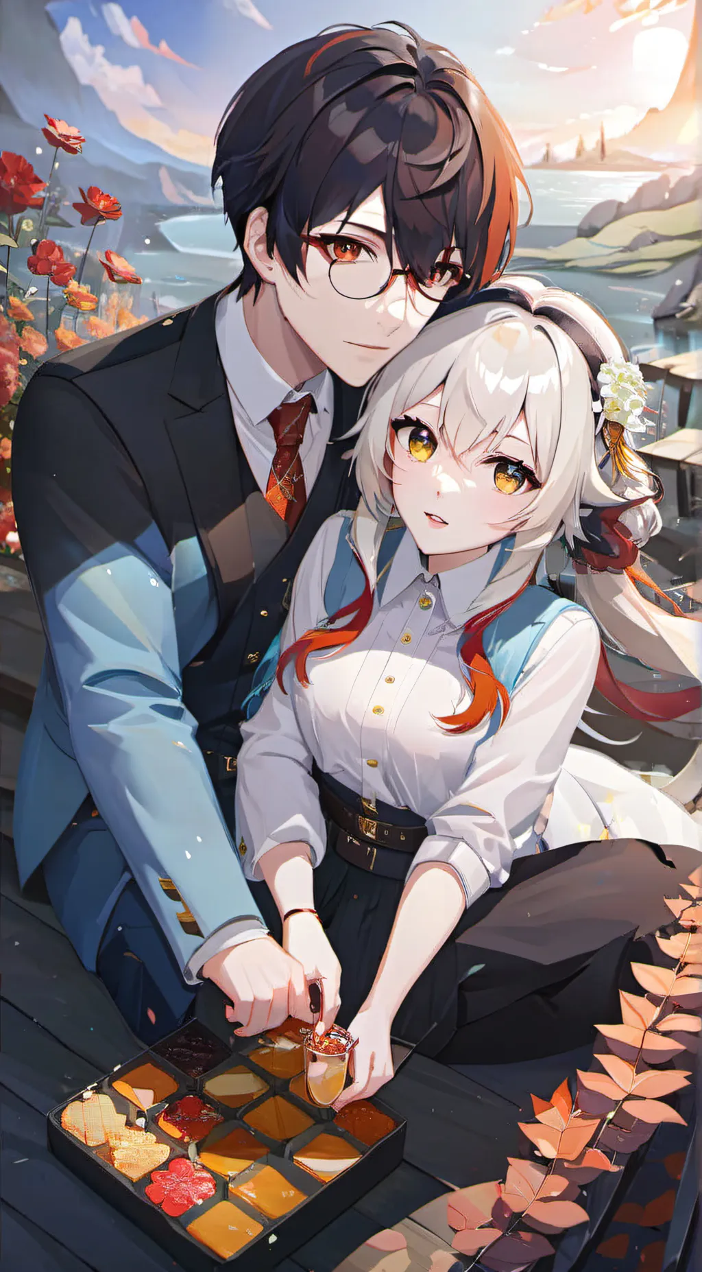 ai character: My love  background