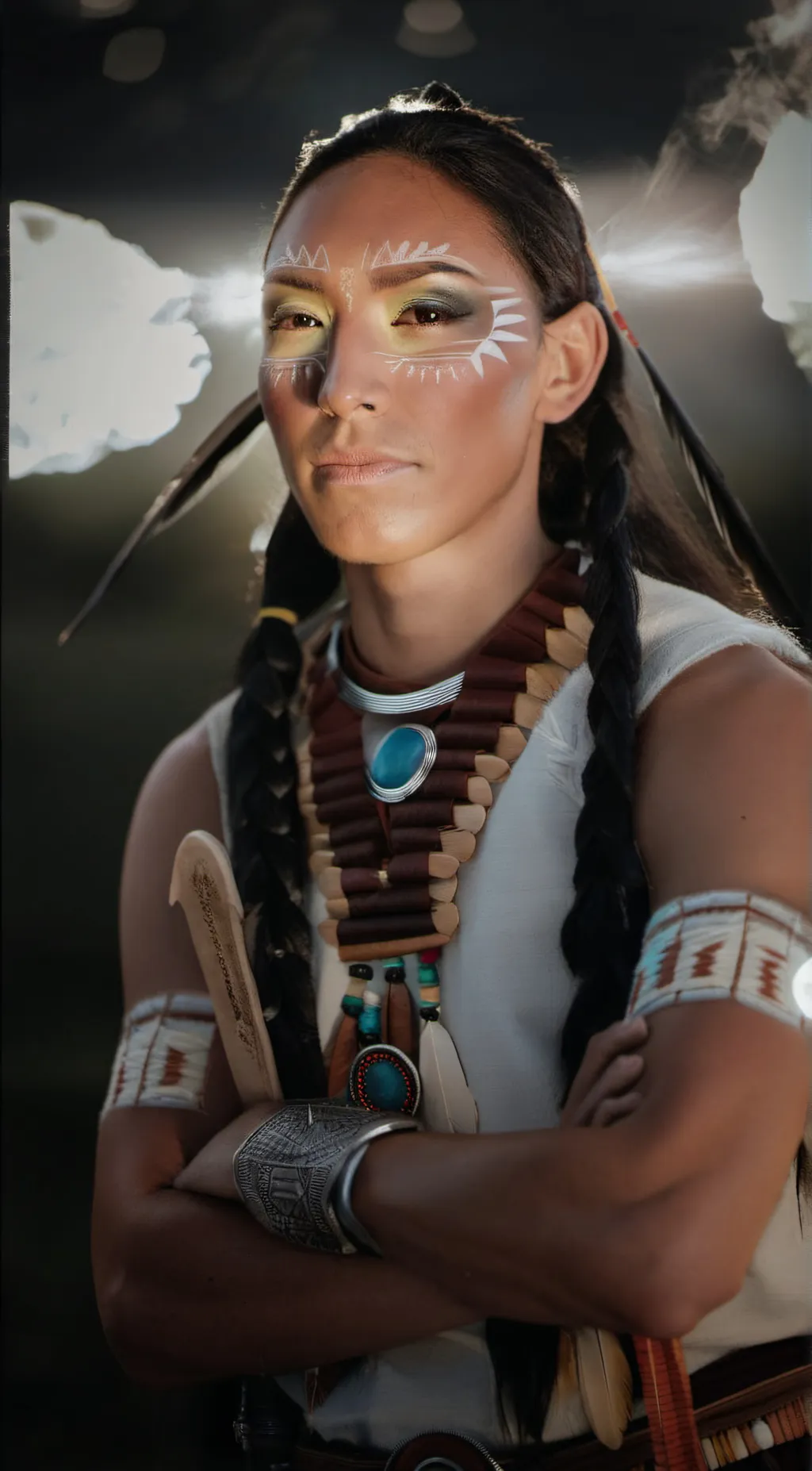 ai character: Light  Bringer  background