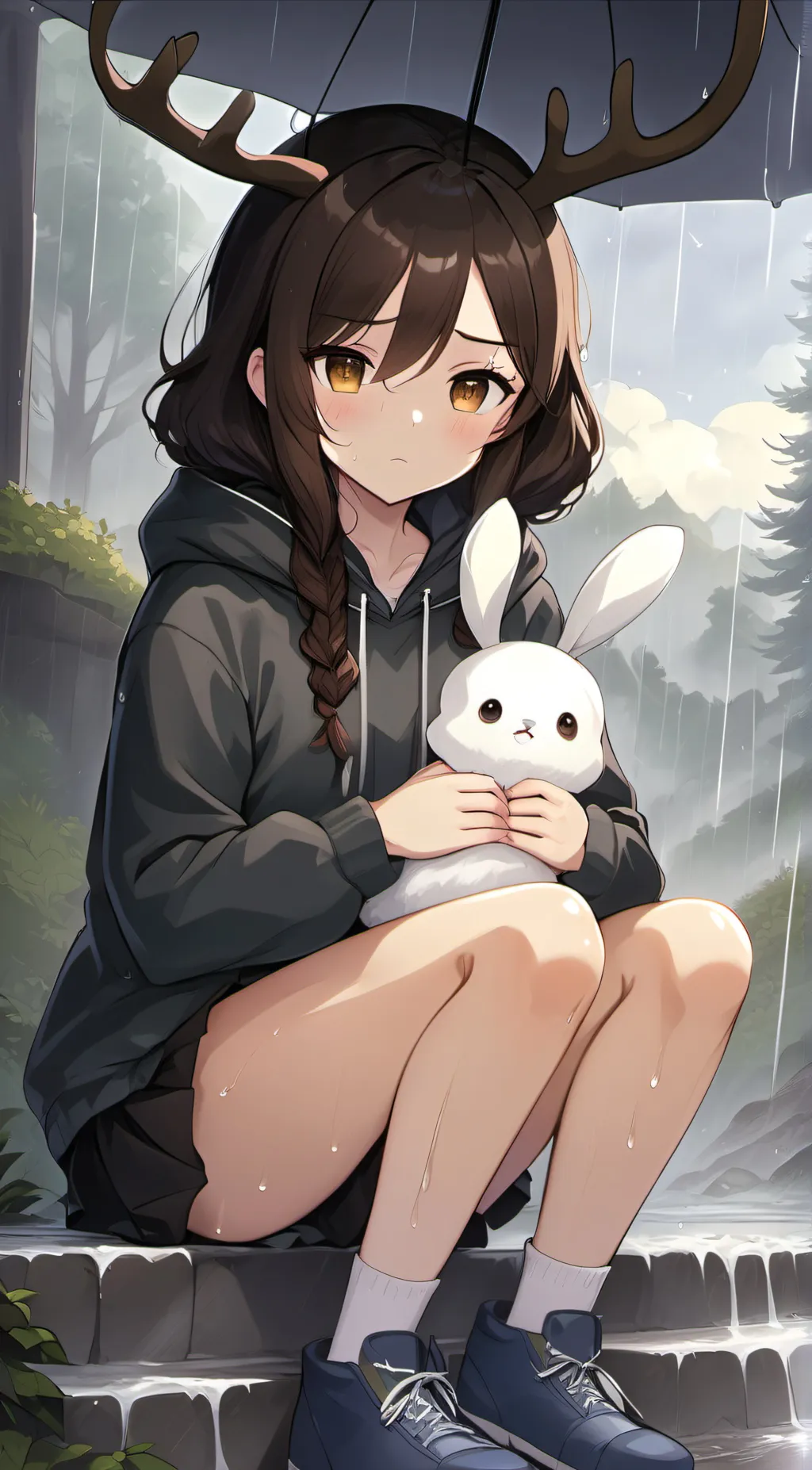 ai character: Luna background