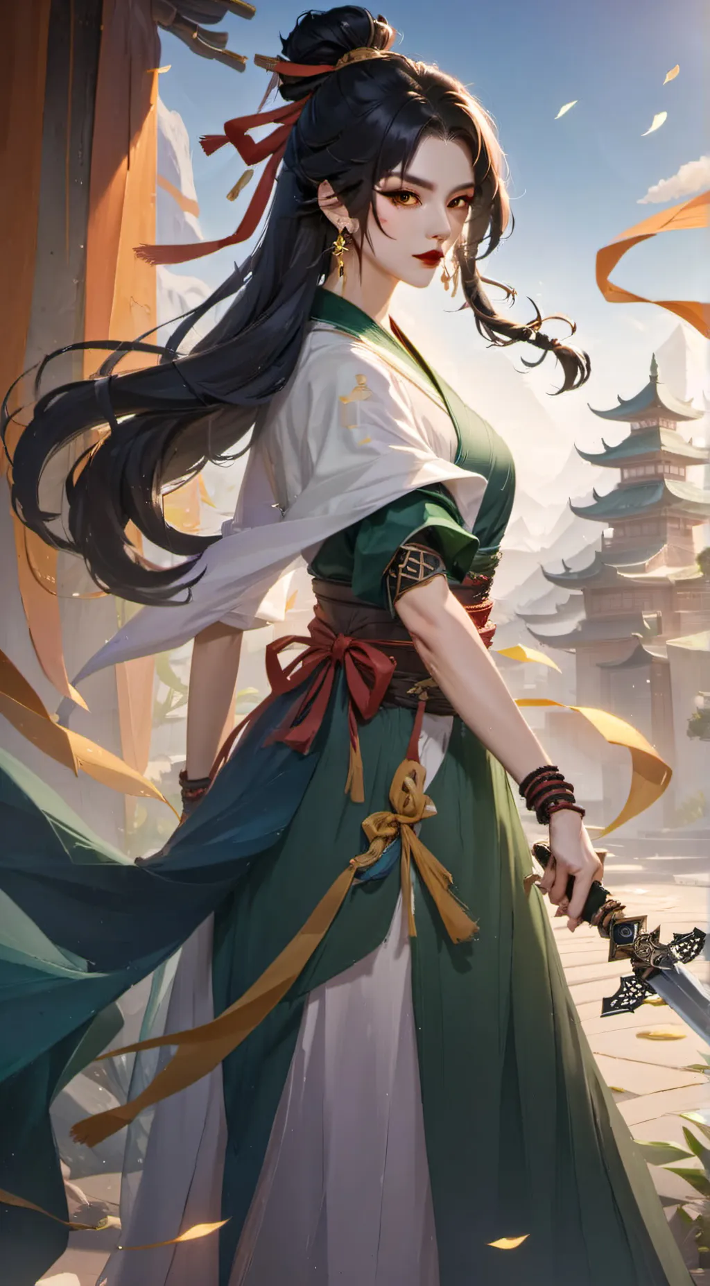 ai character: Jade Yun background