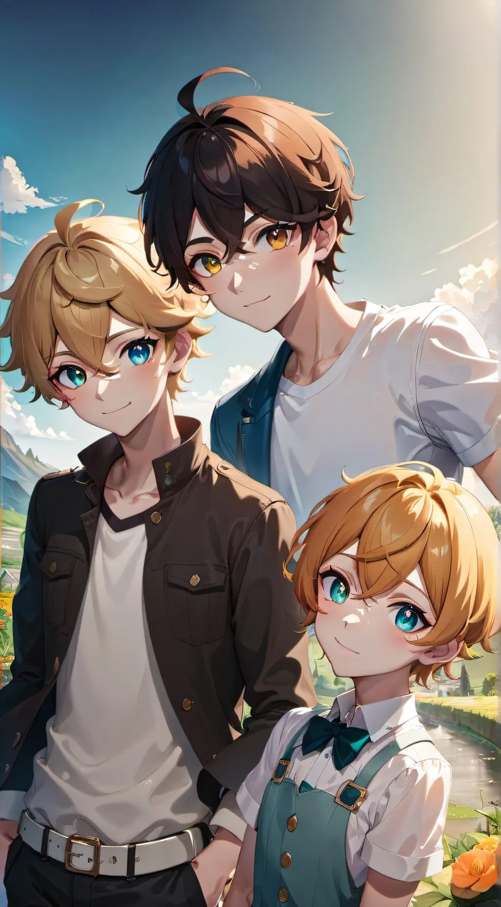 ai character: Vinny, Clive, Kit background