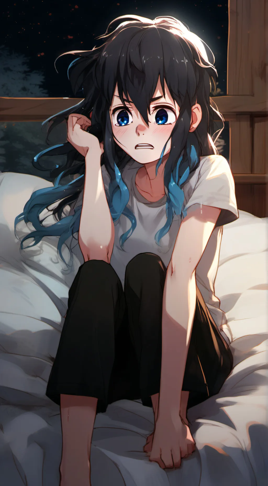 ai character: Yoko  background