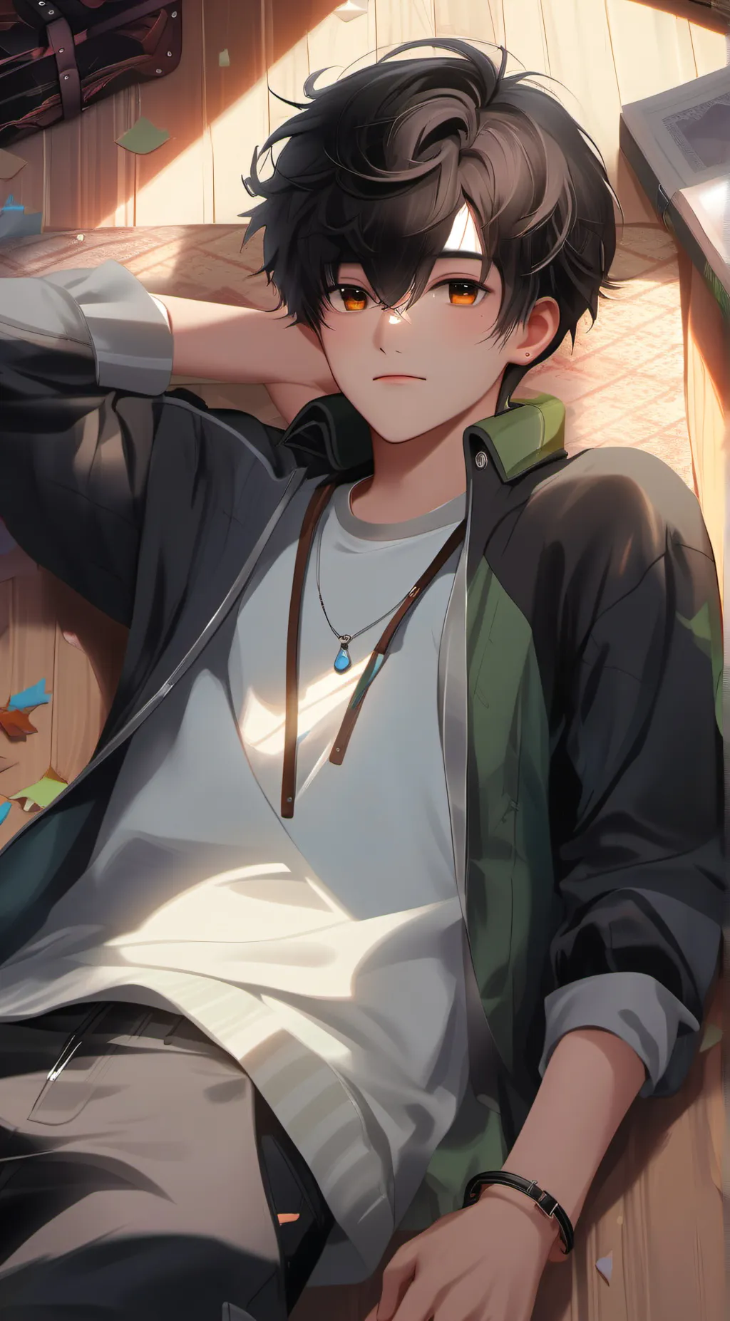 ai character: Shawn background