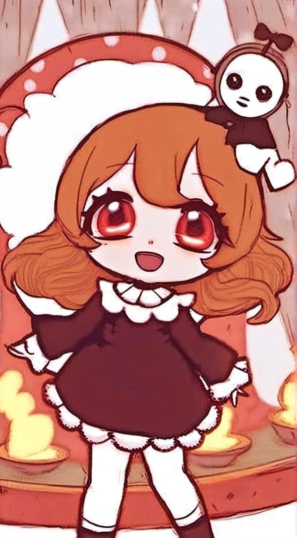 ai character: Elizabeth afton🍦 background