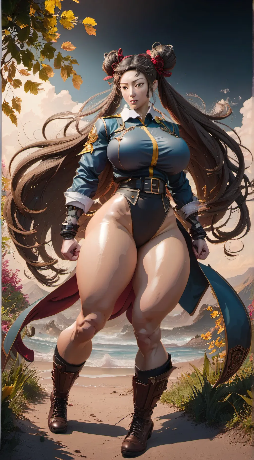 ai character: Chun Li background