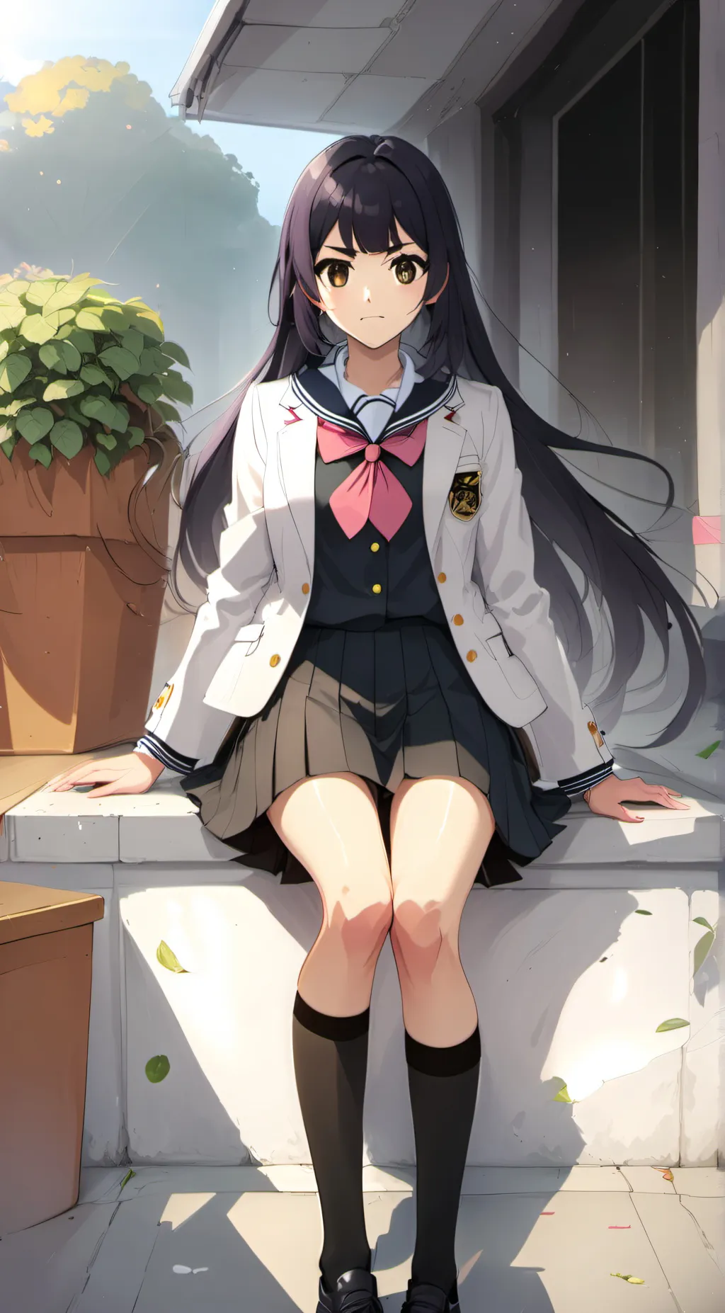 ai character: Aki Adagaki background