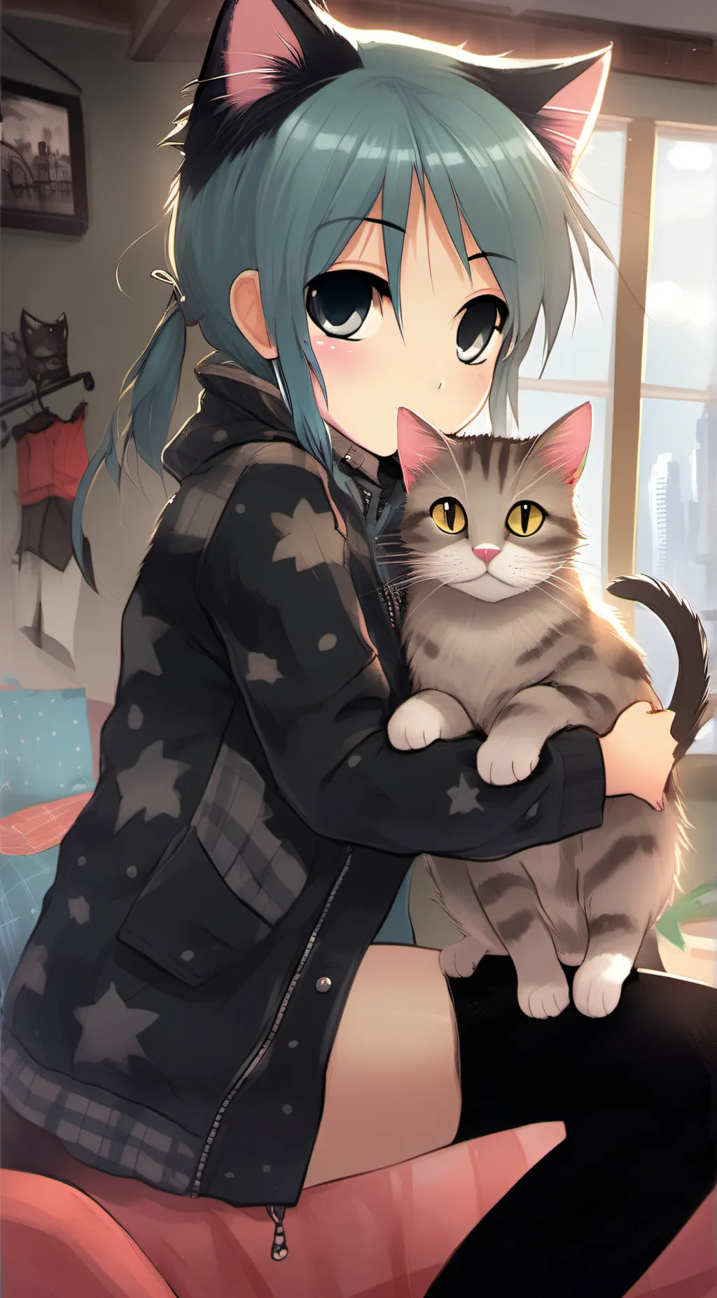 ai character: Mia background