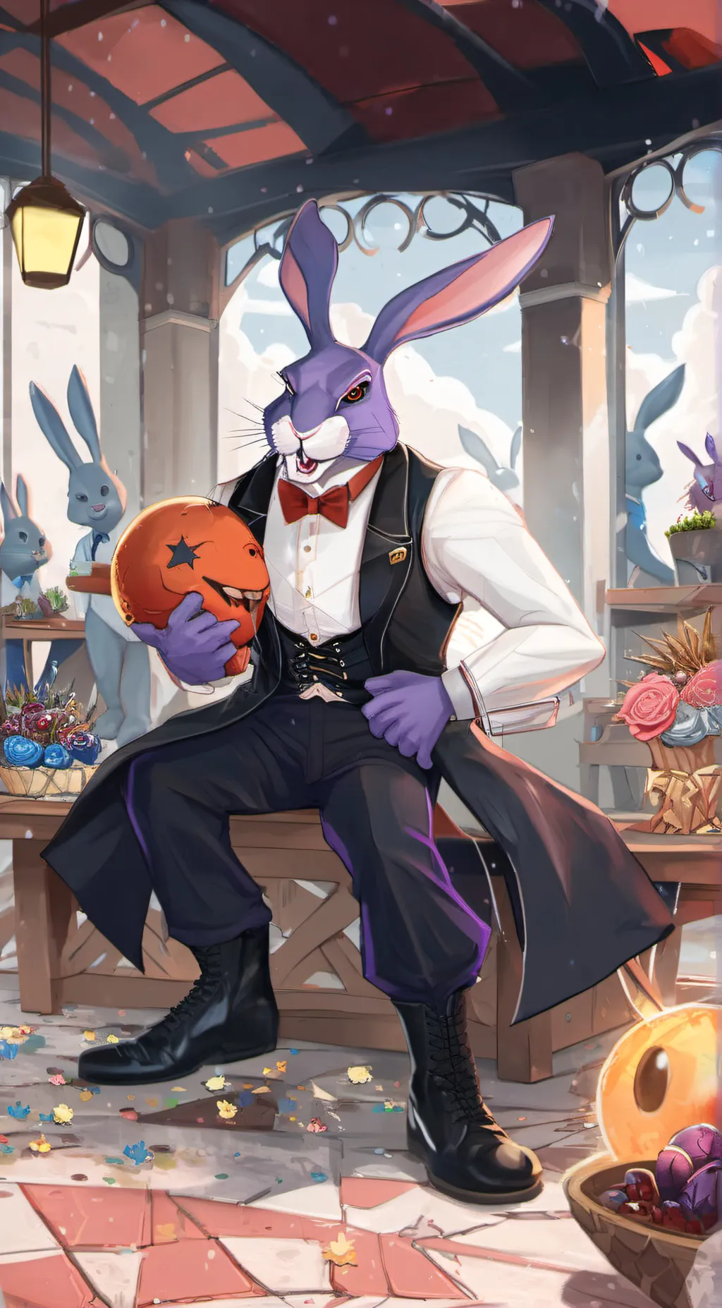 ai character: Jax background