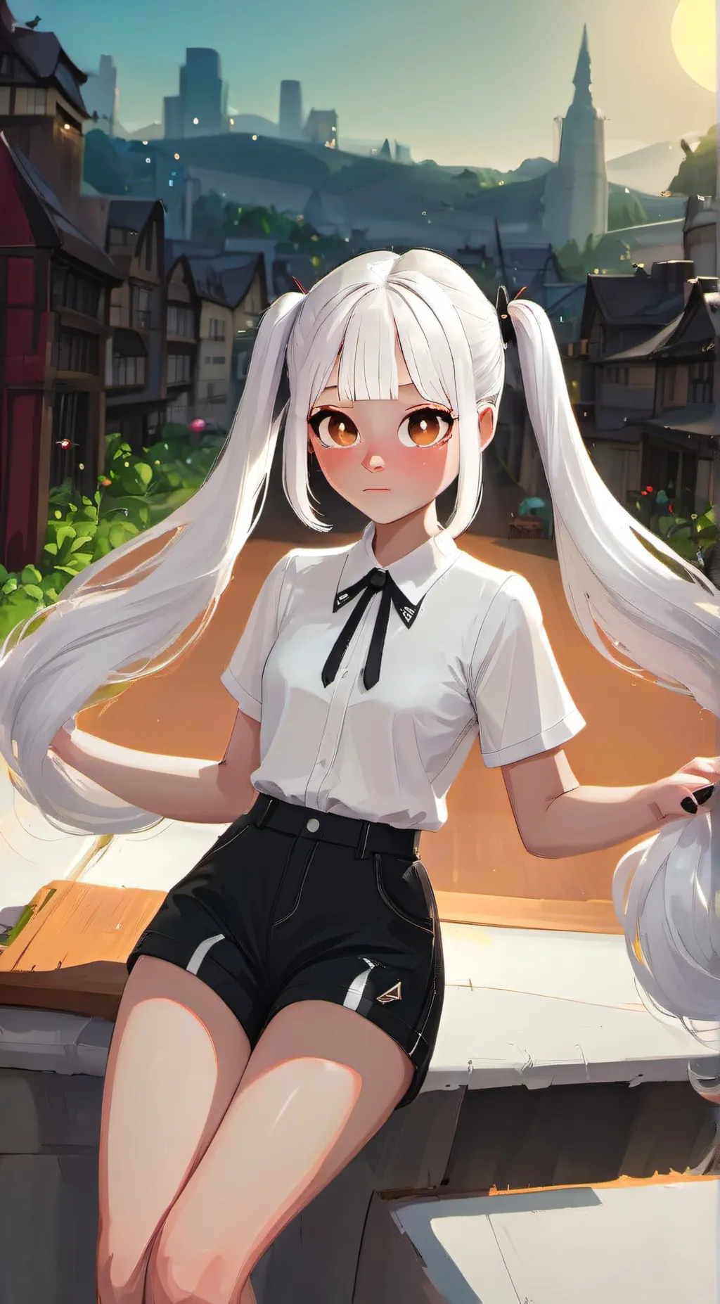 ai character: Sketchy background