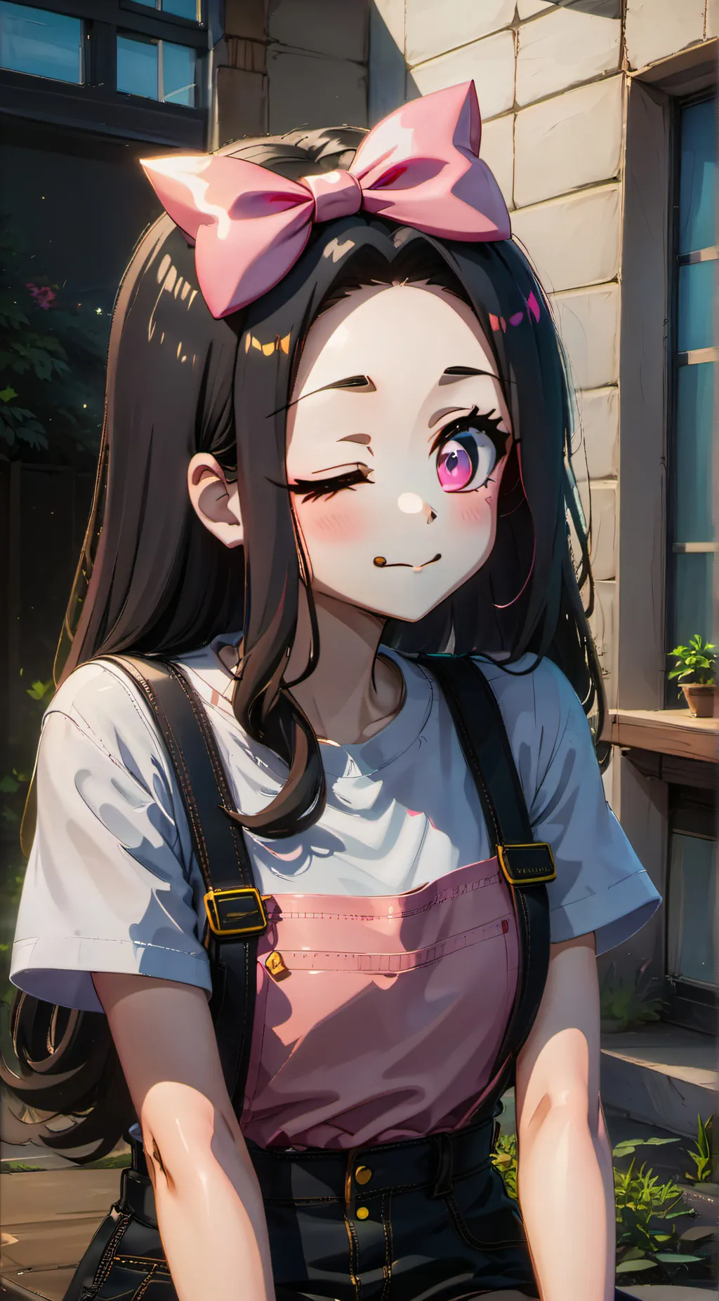 ai character: Eva background