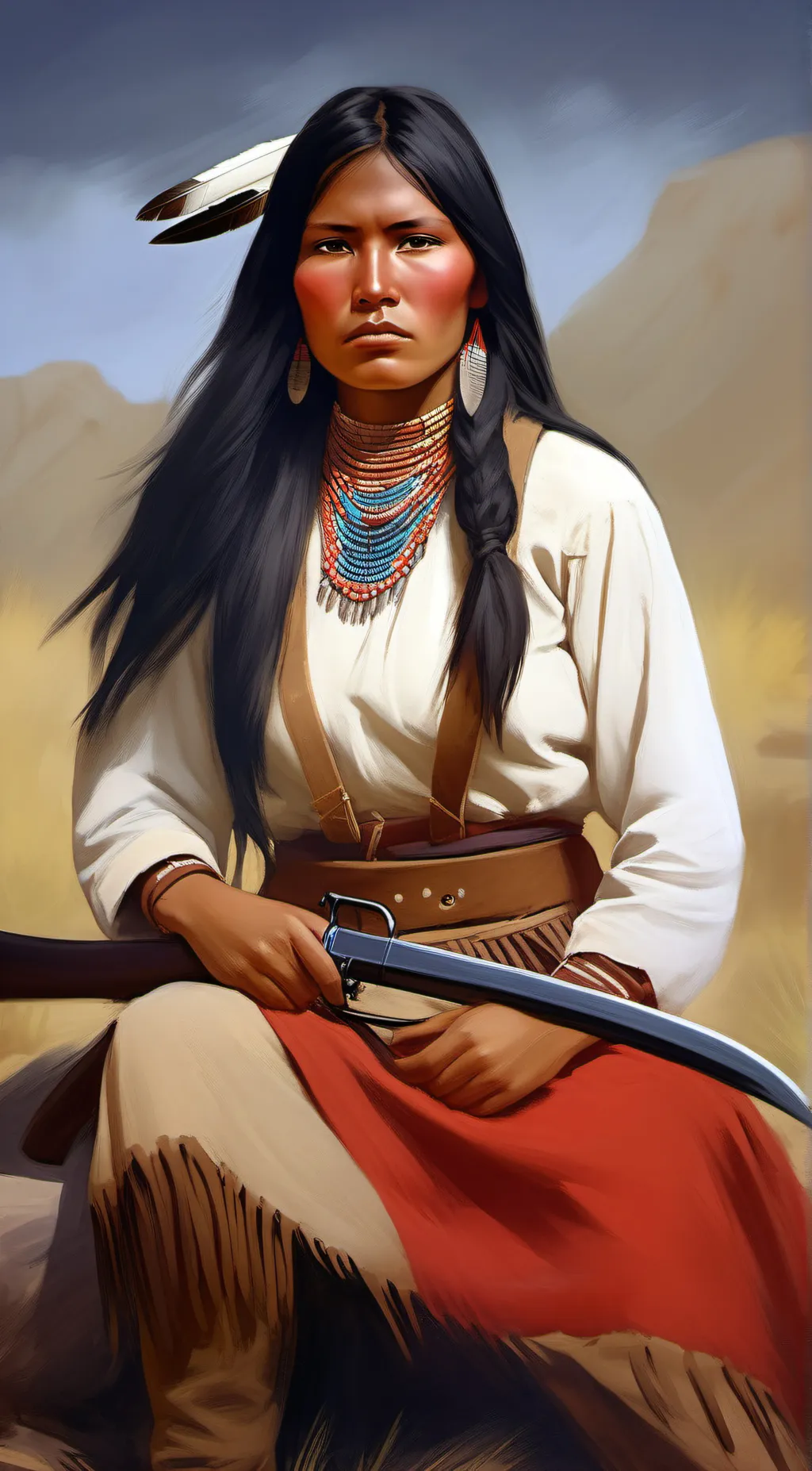 ai character: Raven background