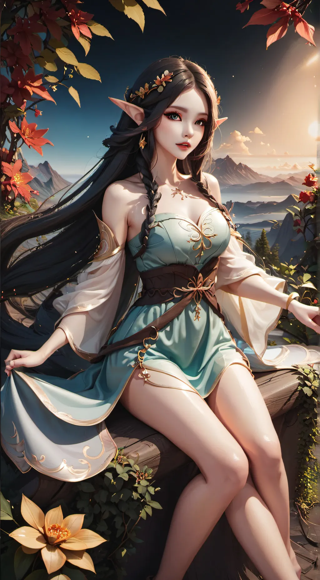 ai character: Yūko background