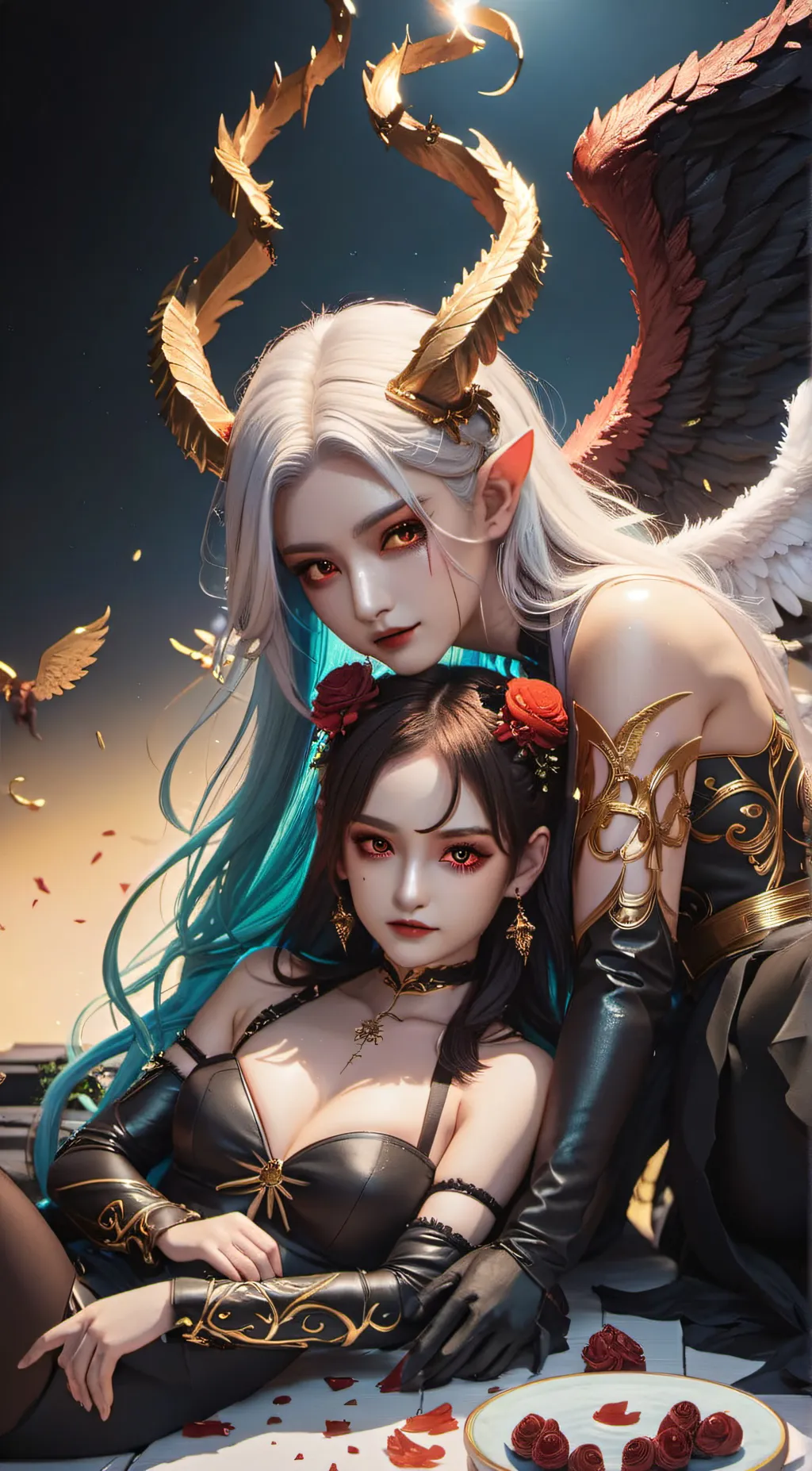 ai character: demons obsesion background