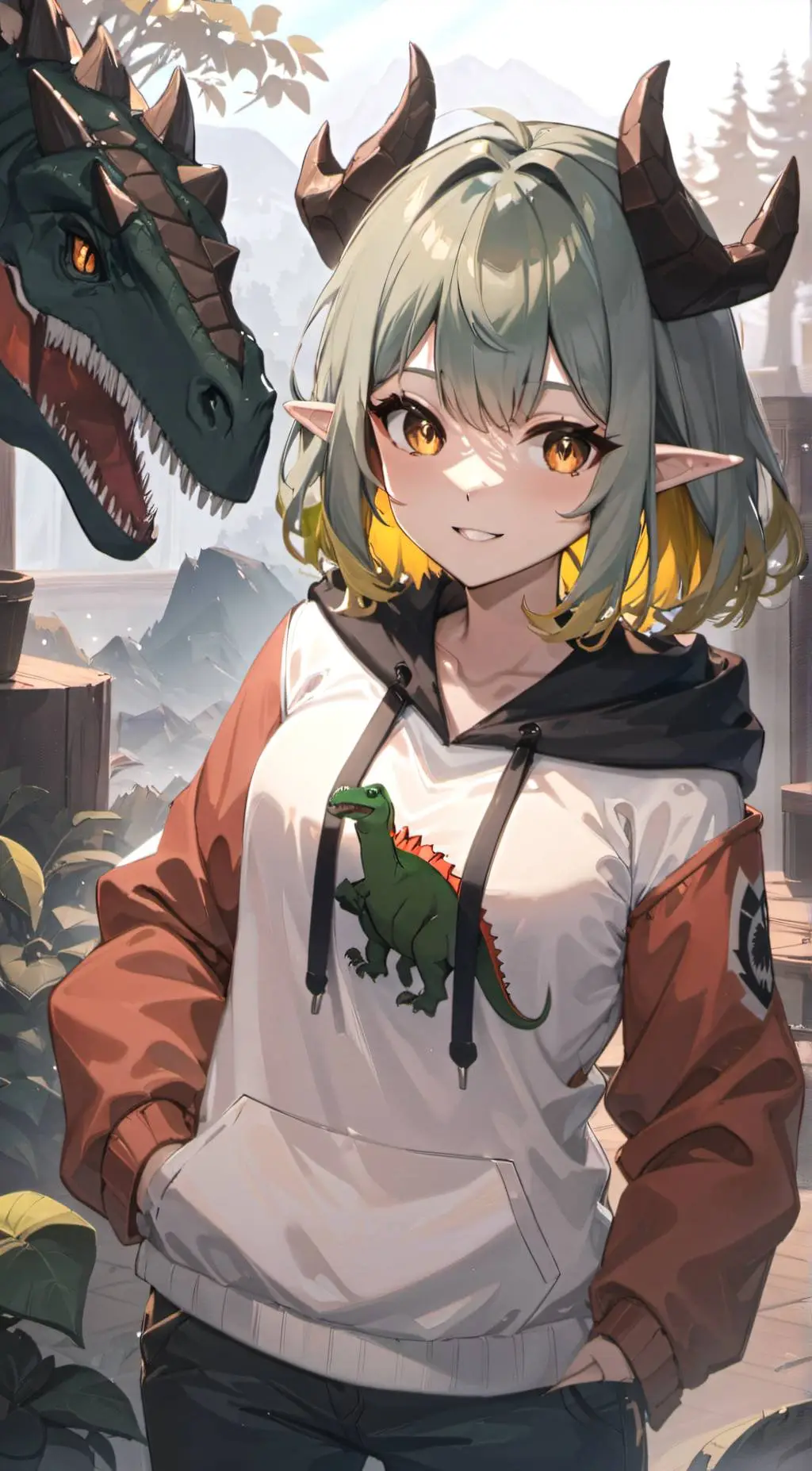 ai character: Jello background