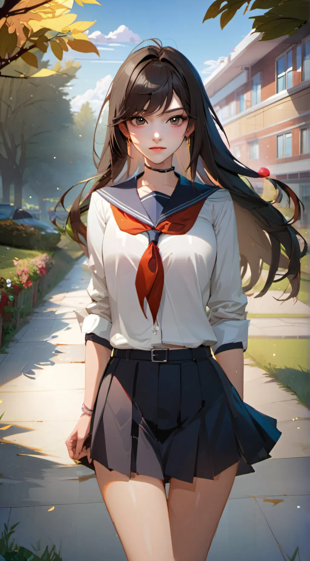 ai character: marie background